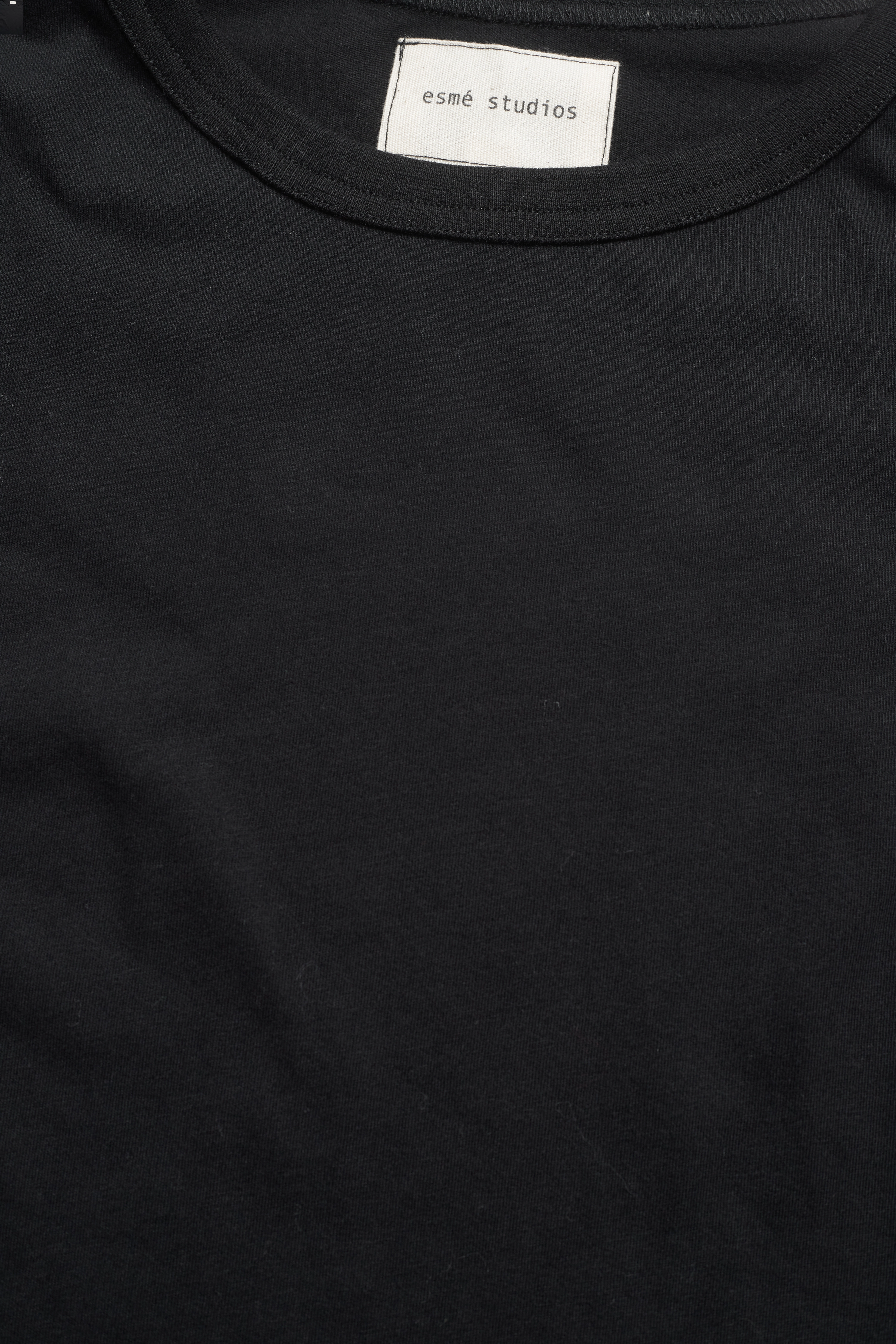 Esme Studios - ESSigne T-shirt GOTS - t-shirts - black - 5