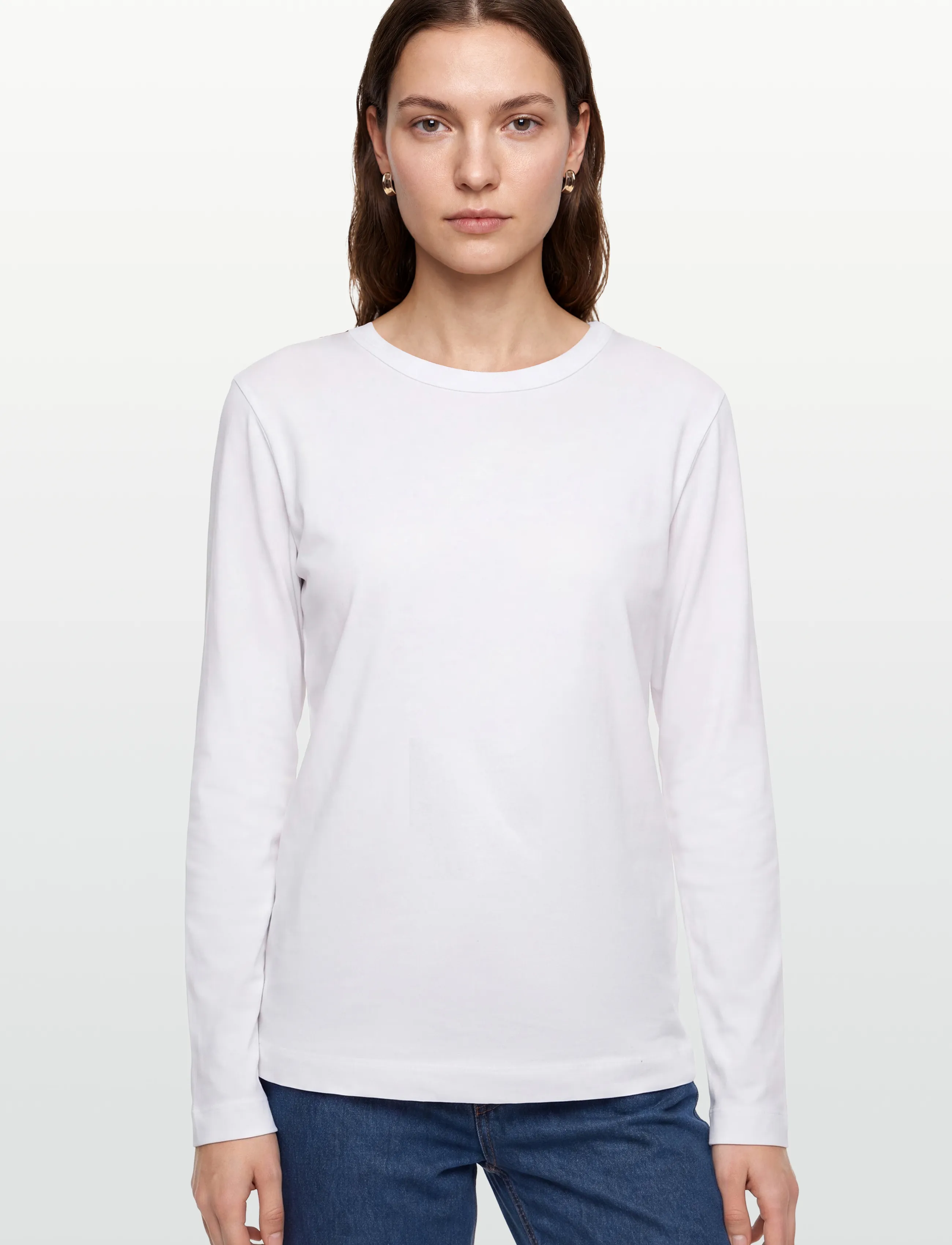 Esme Studios - ESMaja T-shirt GOTS - pikkade varrukatega alussärgid - white - 3