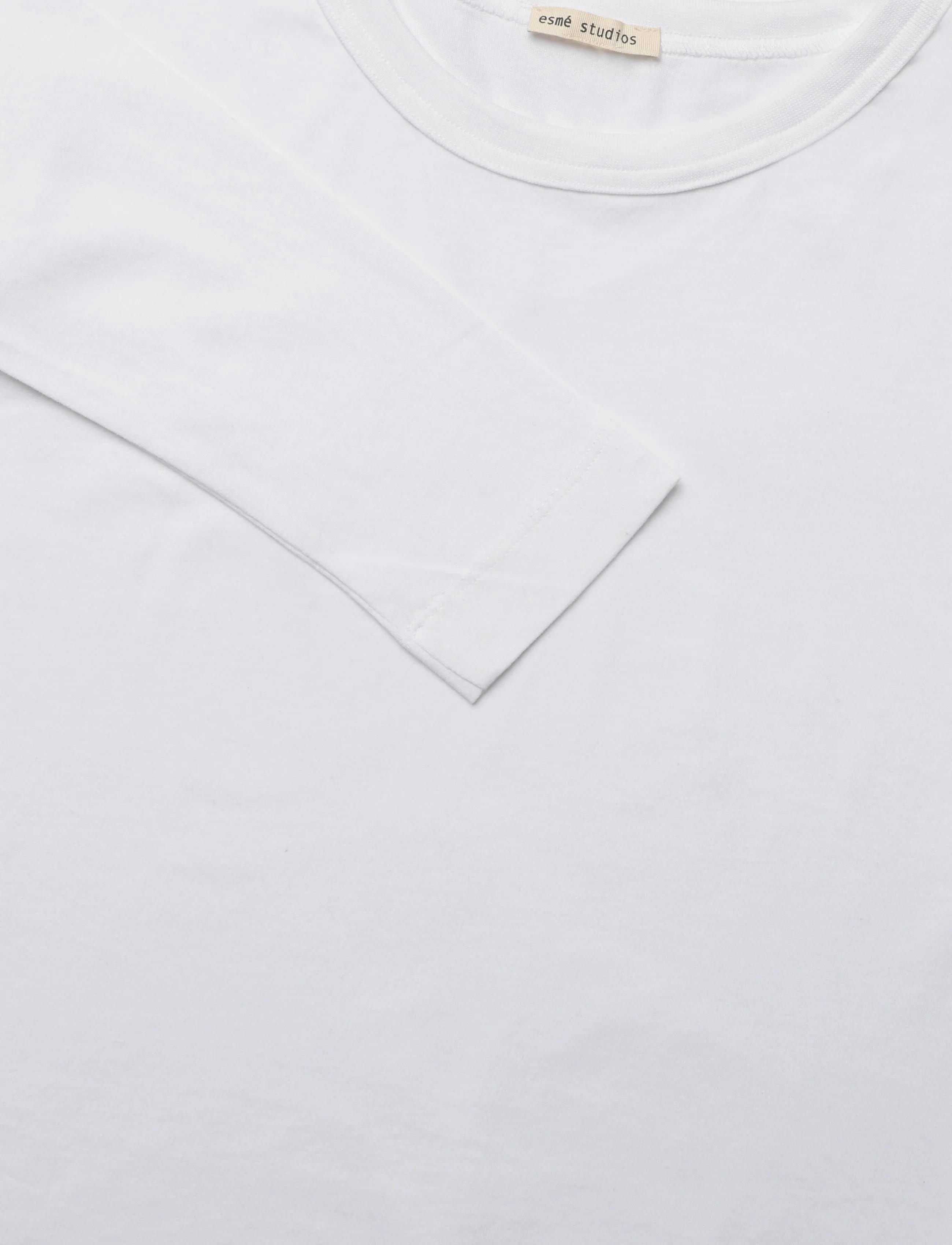 Esme Studios - ESMaja T-shirt GOTS - t-shirt & tops - white - 2
