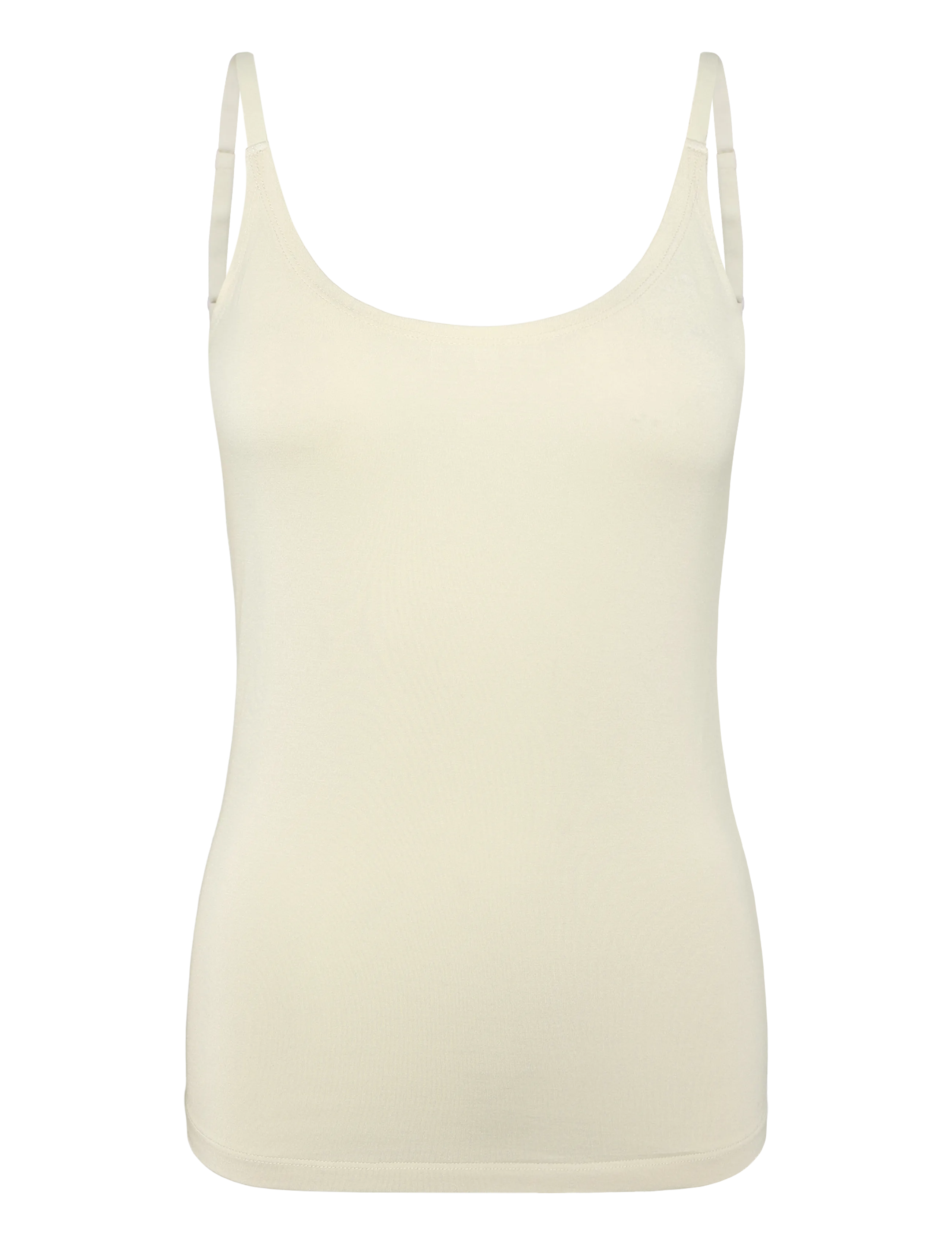 ESME STUDIOS Espenelope Singlet Oberteil Beige - L - Damen