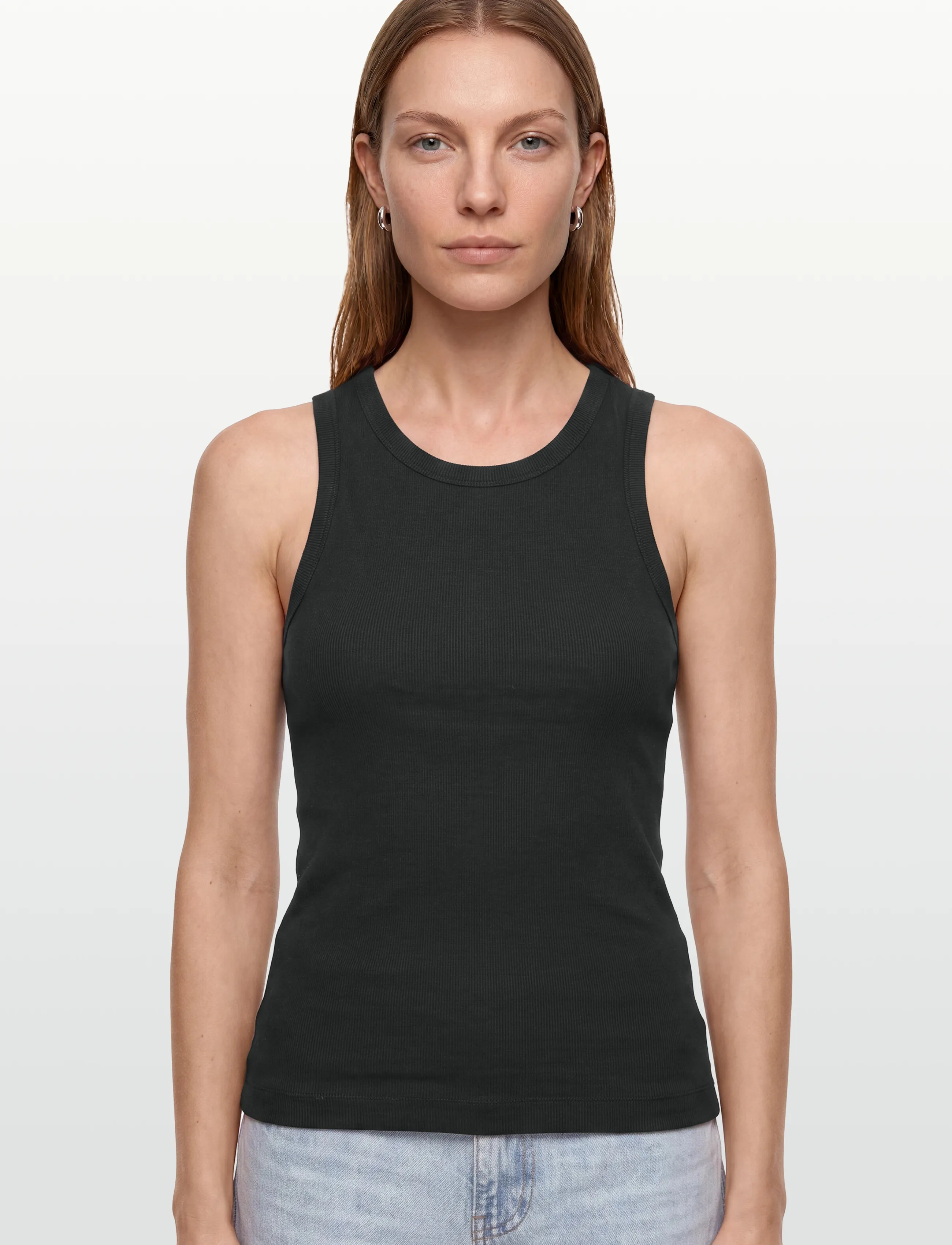 Esme Studios - ESBlossom Racerback Rib Tank - madalaimad hinnad - black - 3