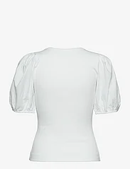 Esme Studios - ESBlossom 2-4 Sleeve Blouse - short-sleeved blouses - white - 1