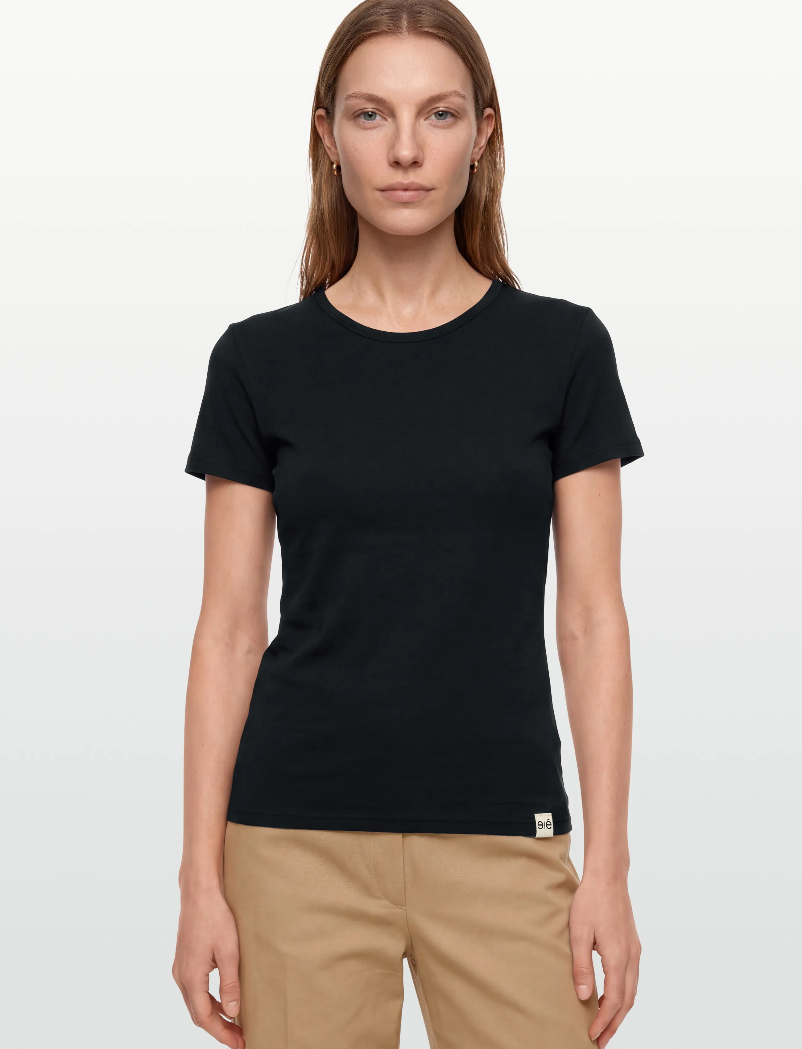 Esme Studios - ESPenelope Slim Fit T-shirt - lowest prices - black - 3