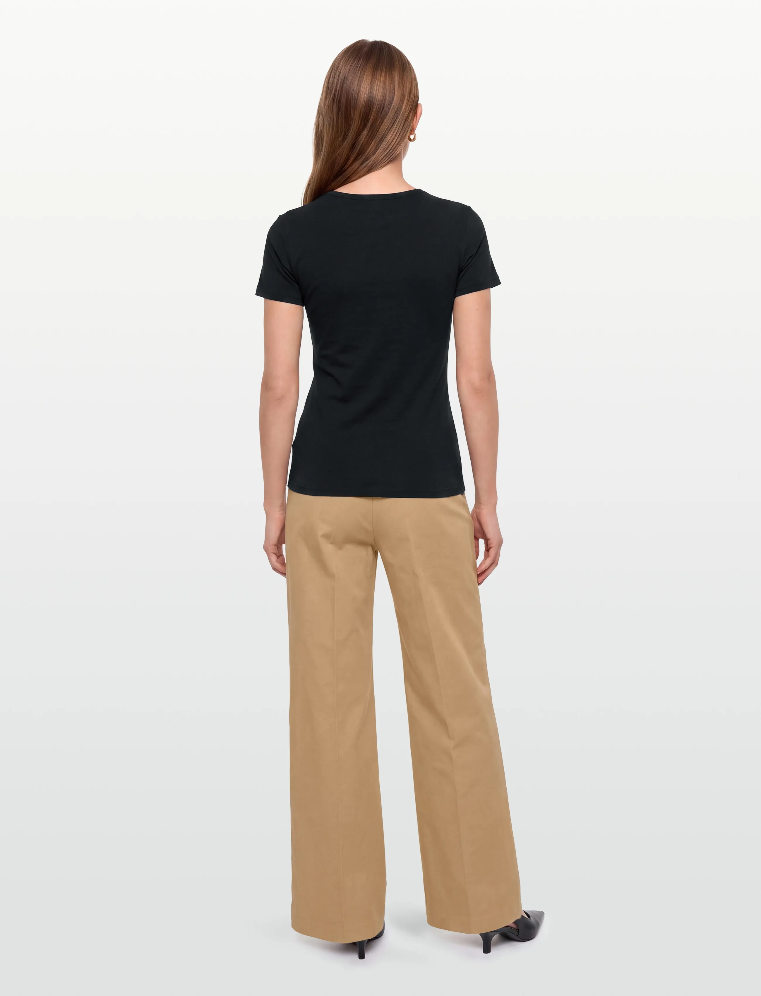 Esme Studios - ESPenelope Slim Fit T-shirt - lowest prices - black - 4