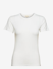 Esme Studios - ESPenelope Slim Fit T-shirt - t-shirt & tops - white - 0