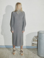 Esme Studios - Scarlett Knit Dress - knitted dresses - wood ash - 2