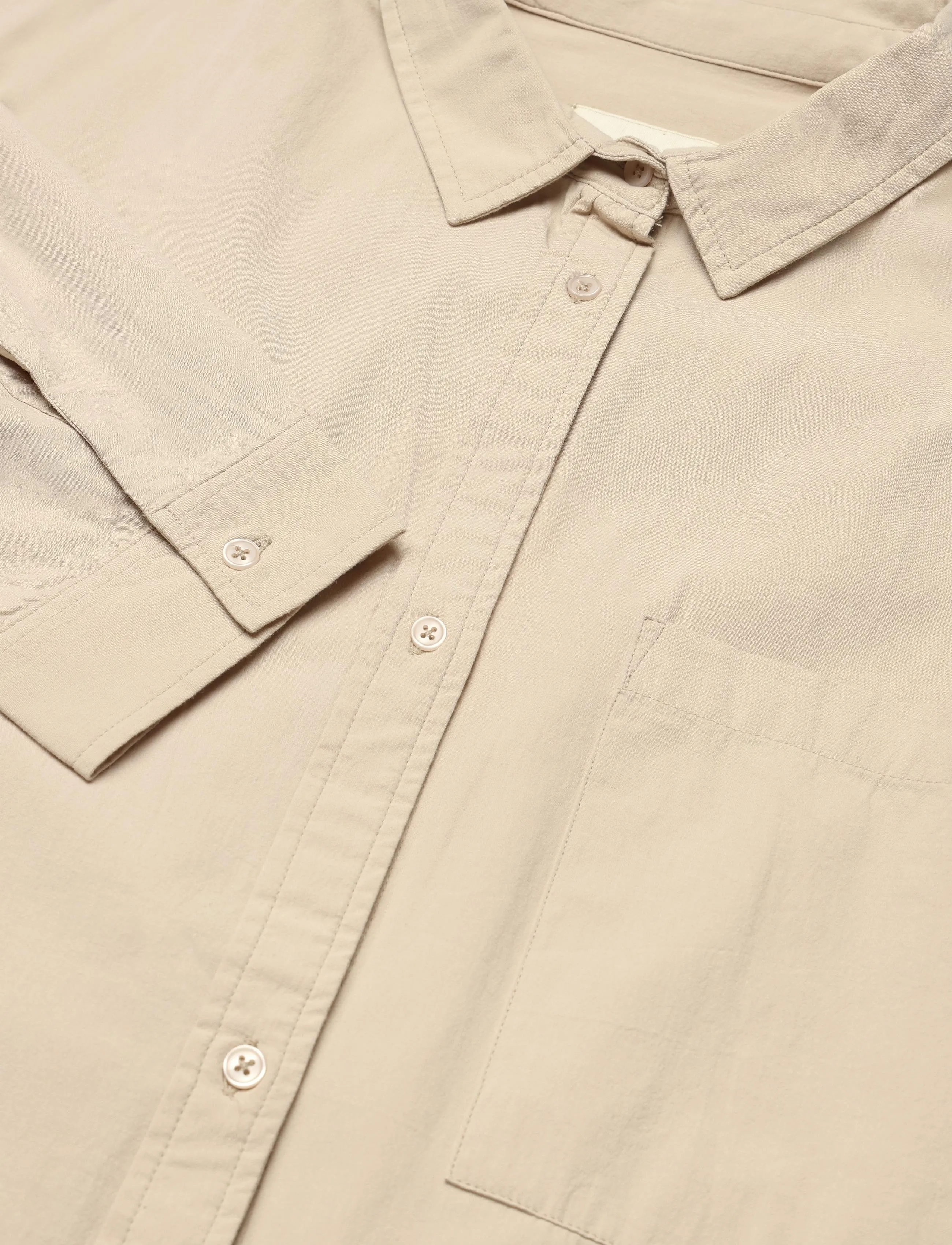 Esme Studios - ESRuby LS Shirt GOTS - long-sleeved shirts - chateau gray - 2