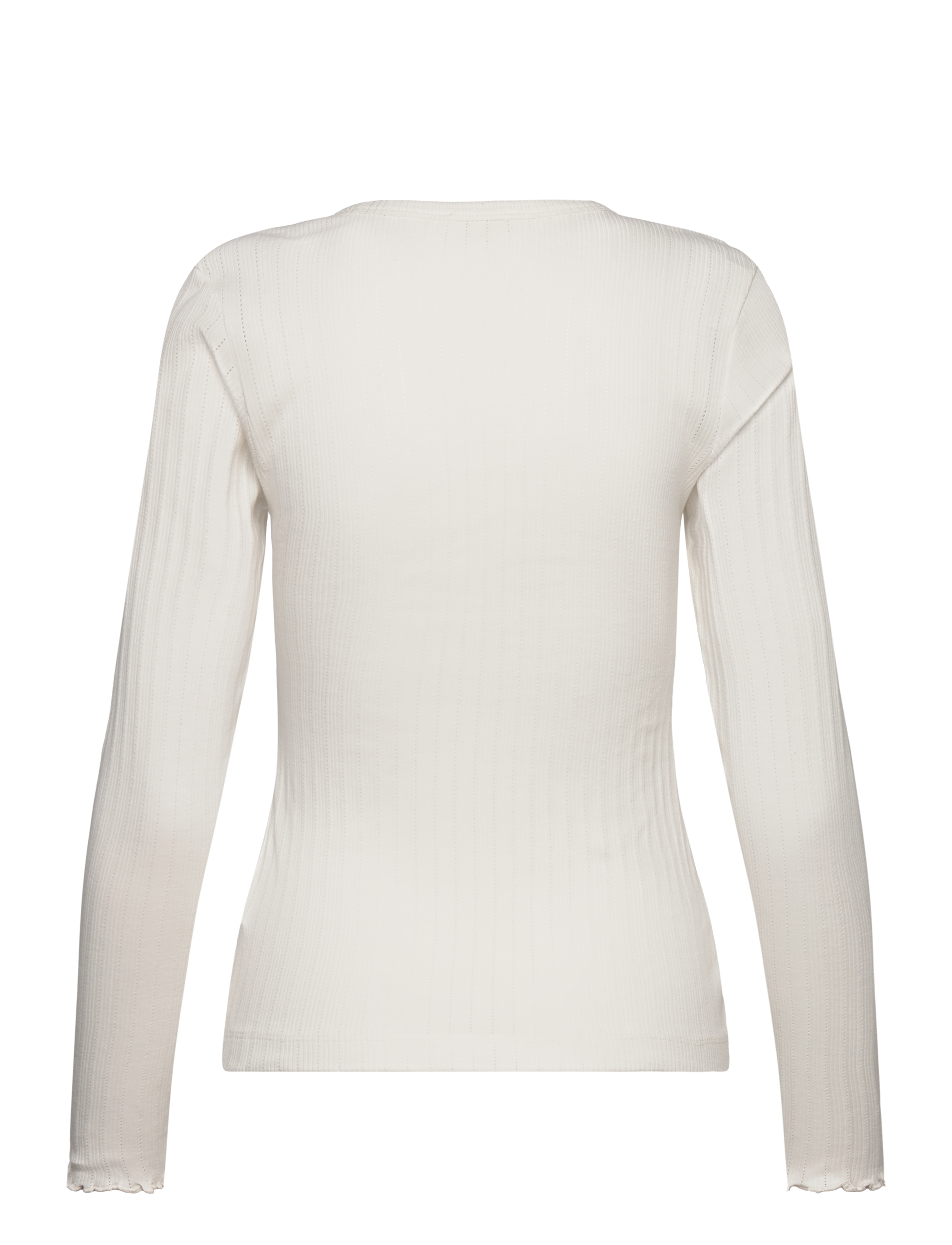 Esme Studios - ESElla LS Top GOTS - langärmlige tops - snow white - 1
