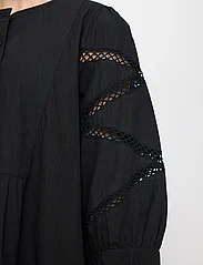 Esme Studios - ESLuna Dress- GOTS - midi dresses - black - 5