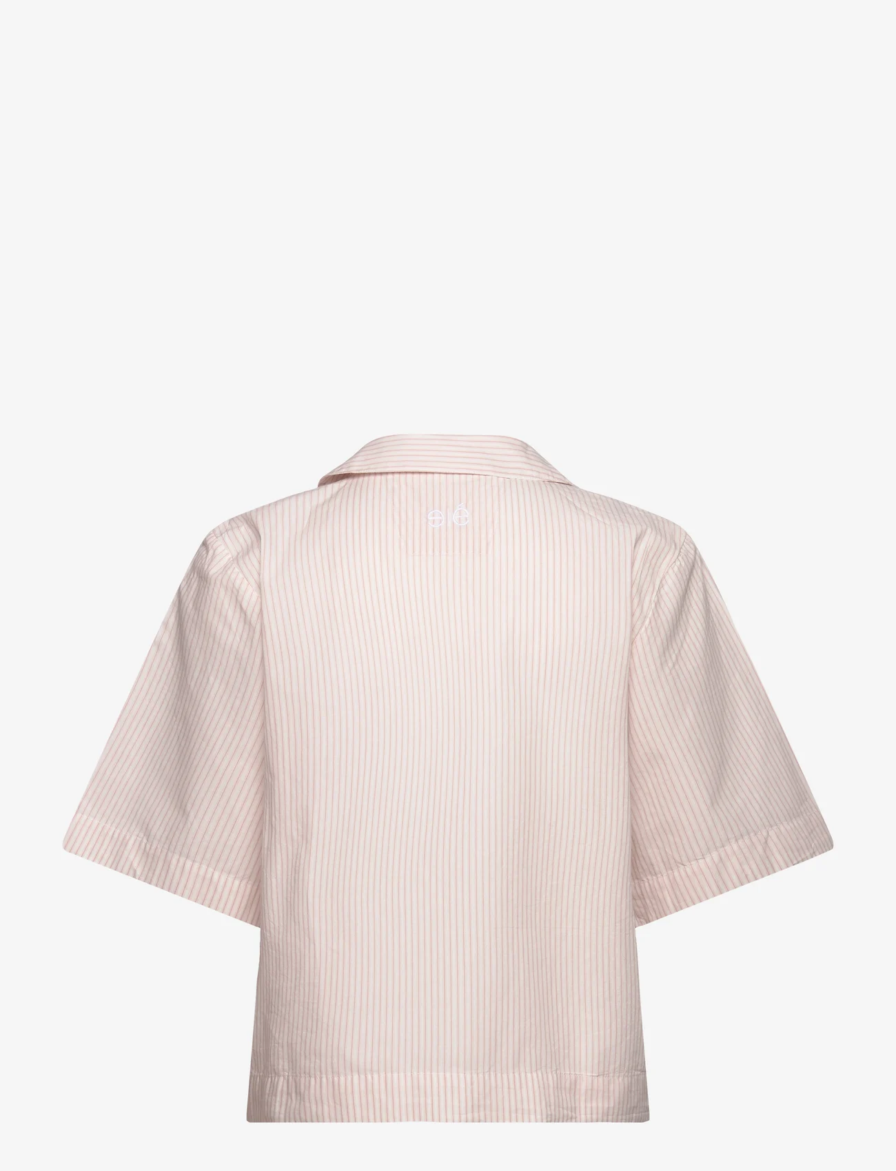 Esme Studios - ESAnne SS Shirt - GOTS - short-sleeved shirts - cloud pink - 1