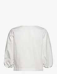 Esme Studios - ESRikka 3/4 Blouse - long-sleeved blouses - snow white - 1