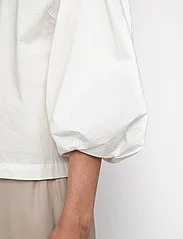 Esme Studios - ESRikka 3/4 Blouse - long-sleeved blouses - snow white - 3