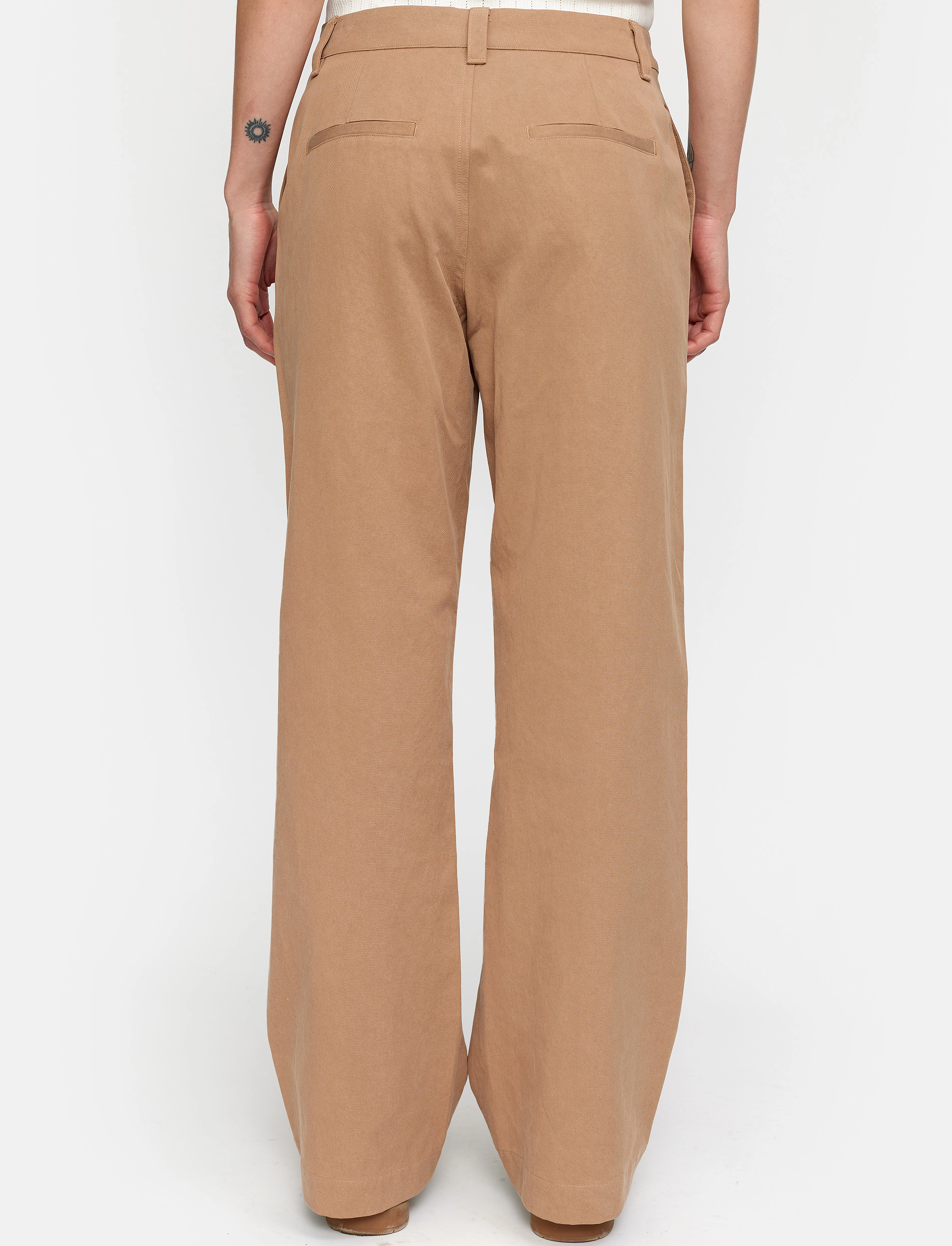 Esme Studios - ESRiko Pants - brede jeans - burro - 4