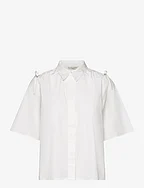 ESRikka SS Shirt - SNOW WHITE