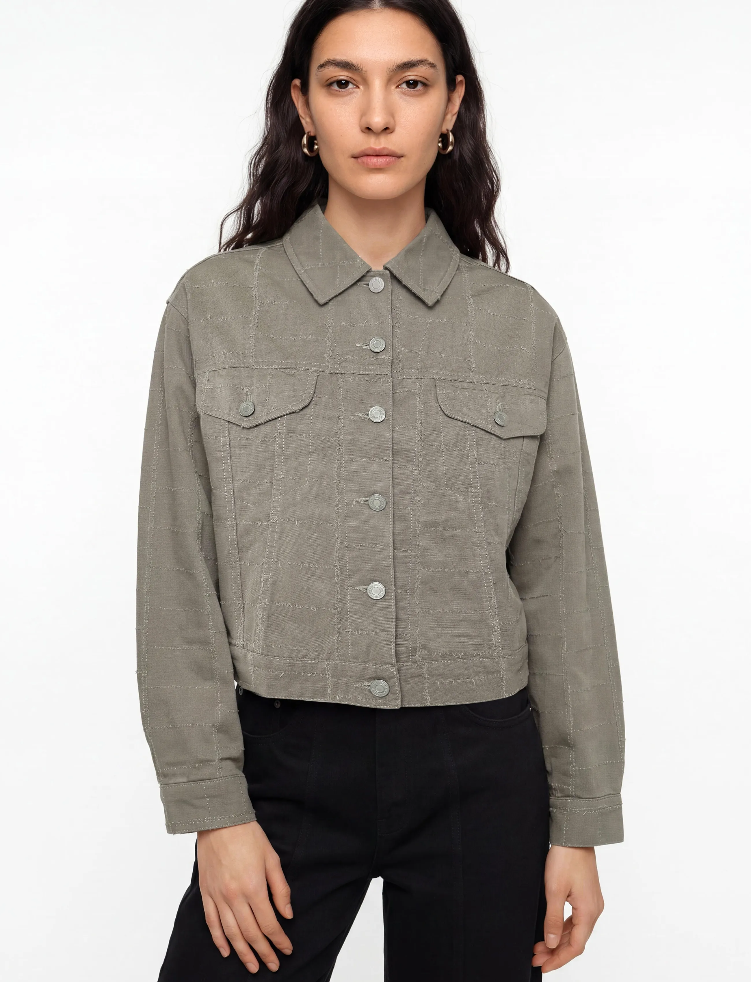 Esme Studios - ESSalia Jacket GOTS - vårjackor - fungi - 3