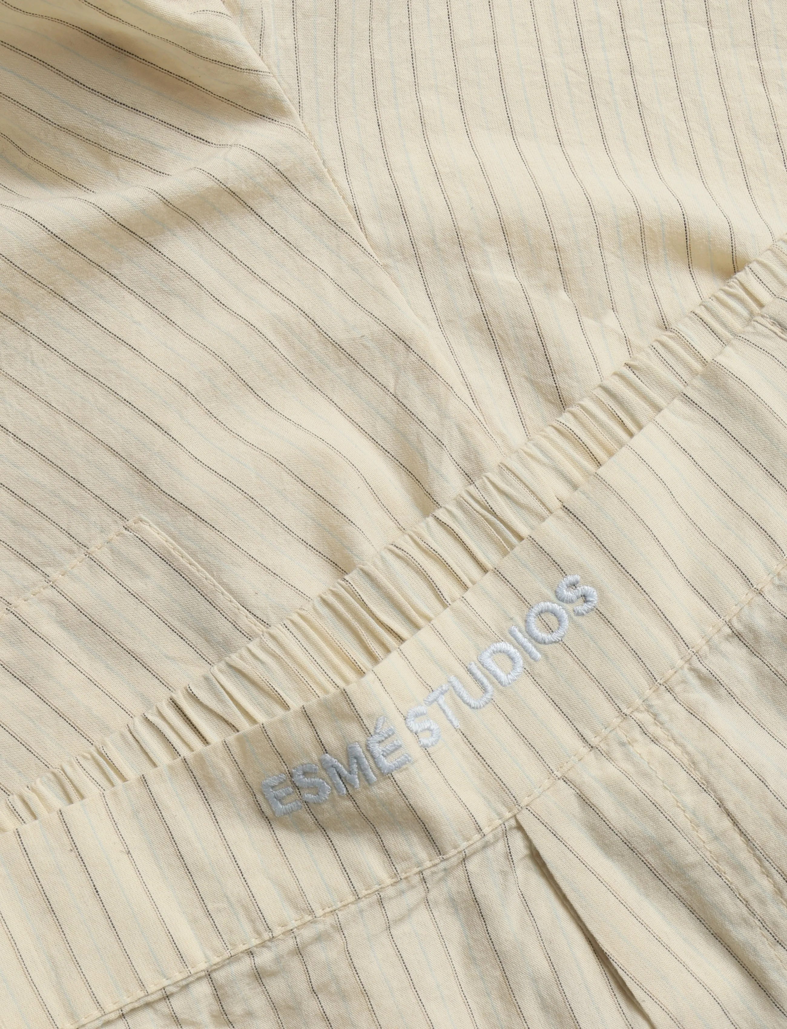 Esme Studios - ESWilla Shorts GOTS - buttercream stripes - 2
