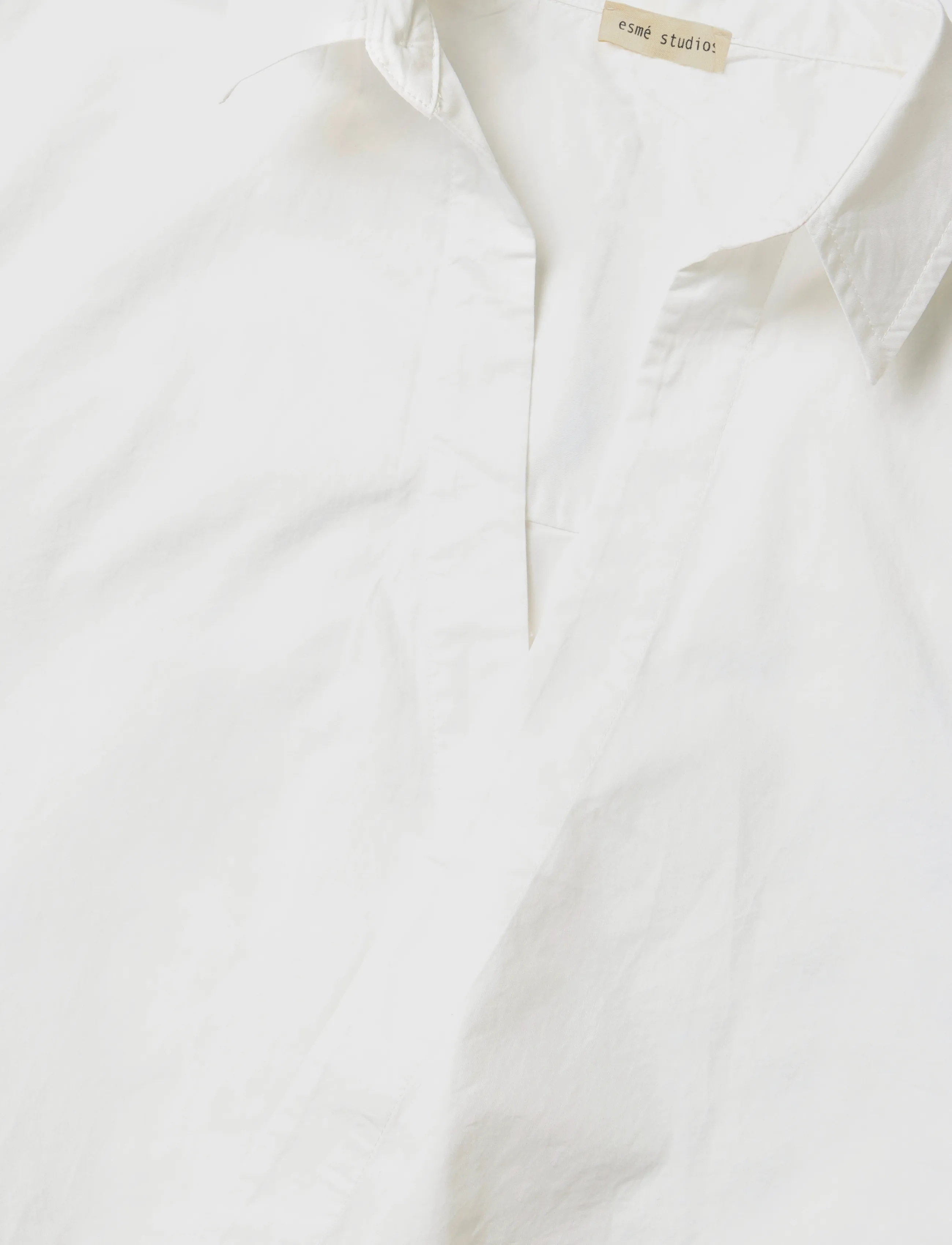 Esme Studios - ESVilja Wrap Shirt - white - 2