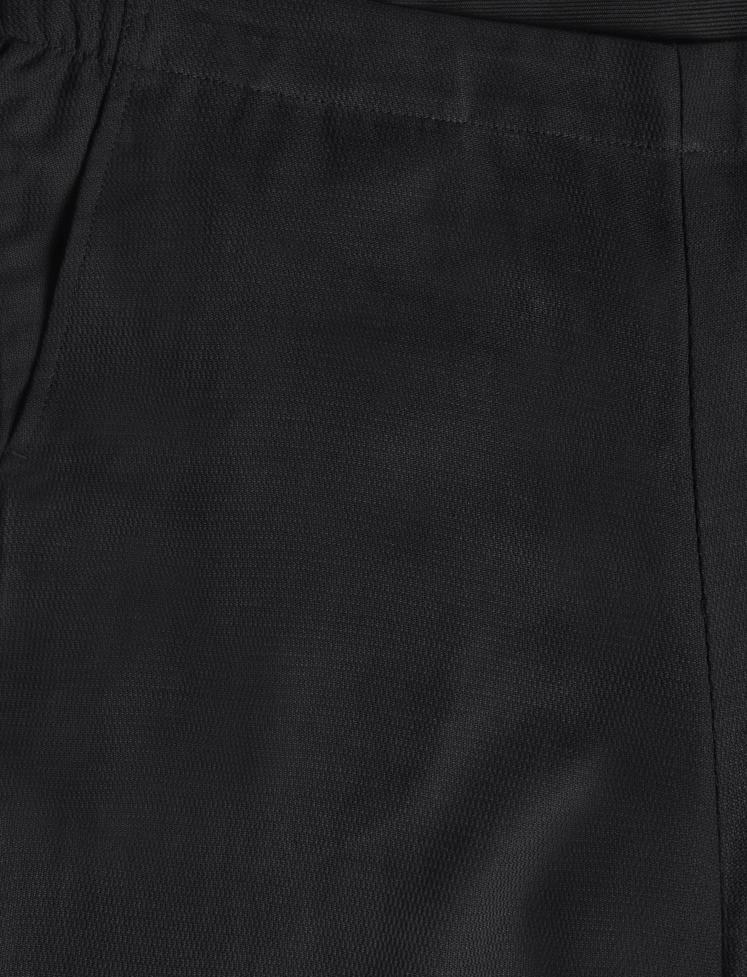 Esme Studios - ESBenira Pants - sirge säärega püksid - black - 2