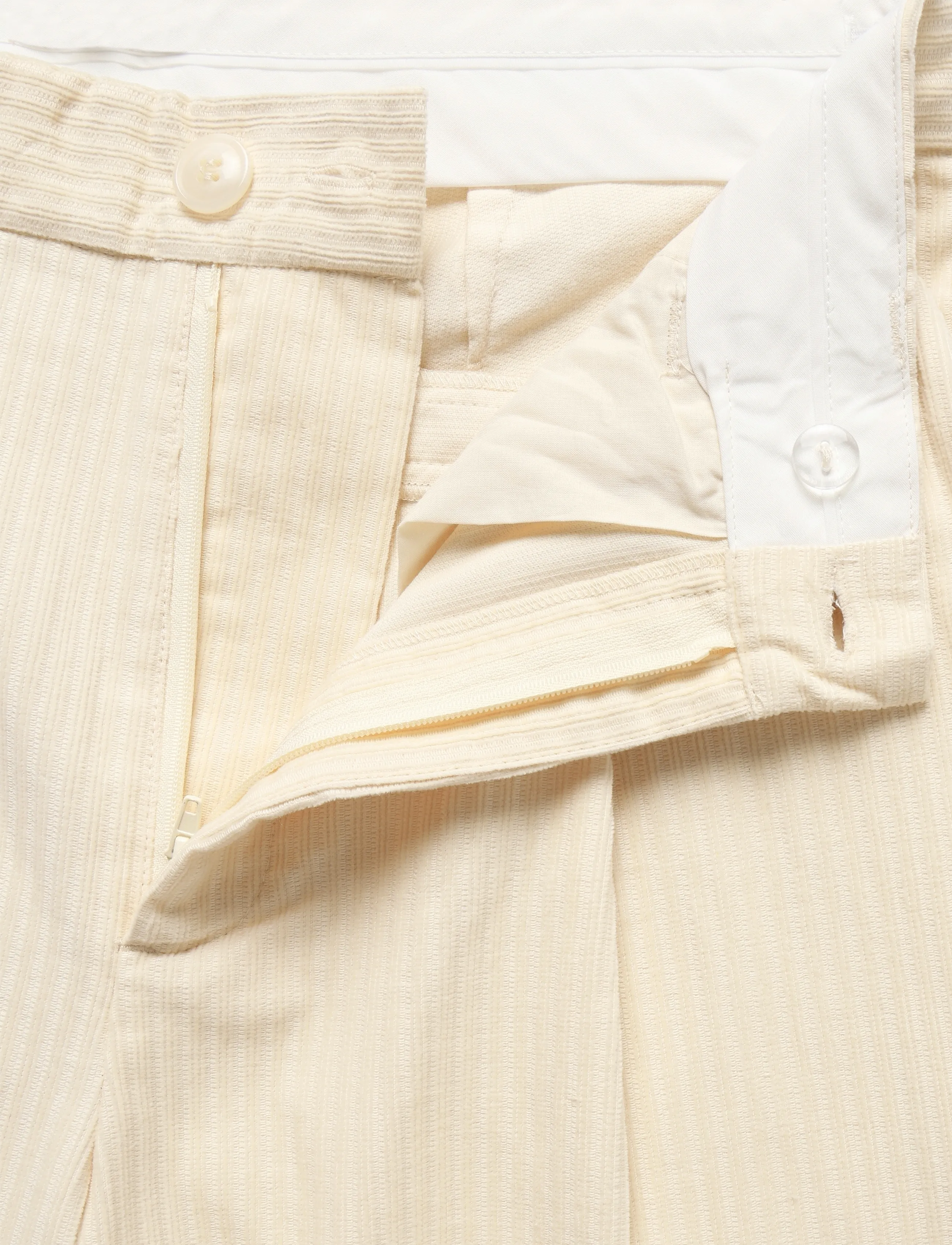 Esme Studios - ESTamarik Pants - straight leg hosen - pearled ivory - 2