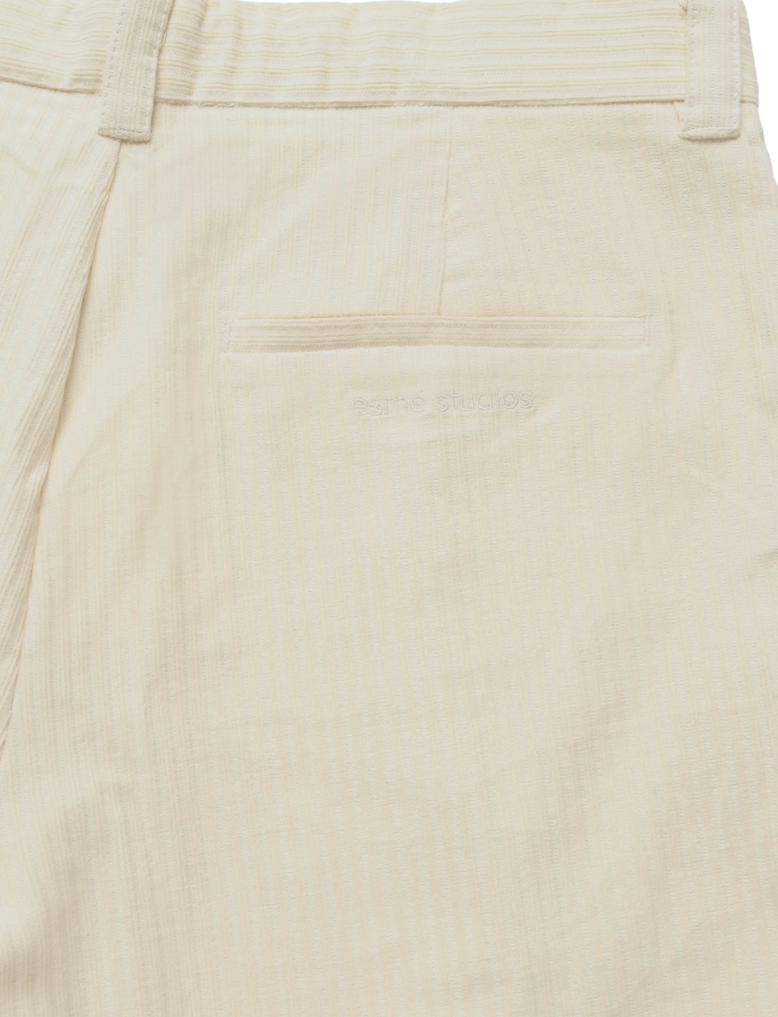 Esme Studios - ESTamarik Shorts - casual shorts - pearled ivory - 2