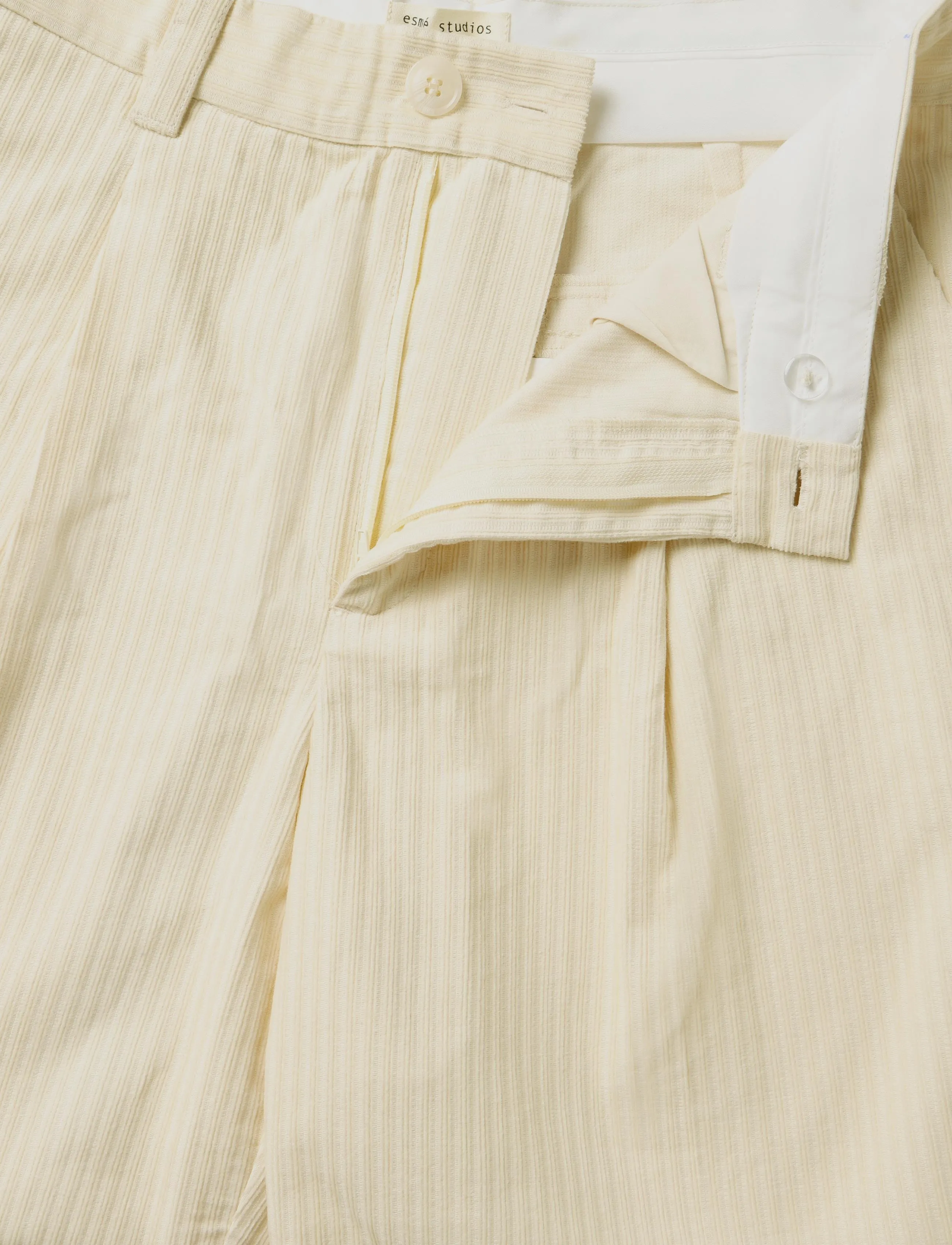 Esme Studios - ESTamarik Shorts - casual shorts - pearled ivory - 3