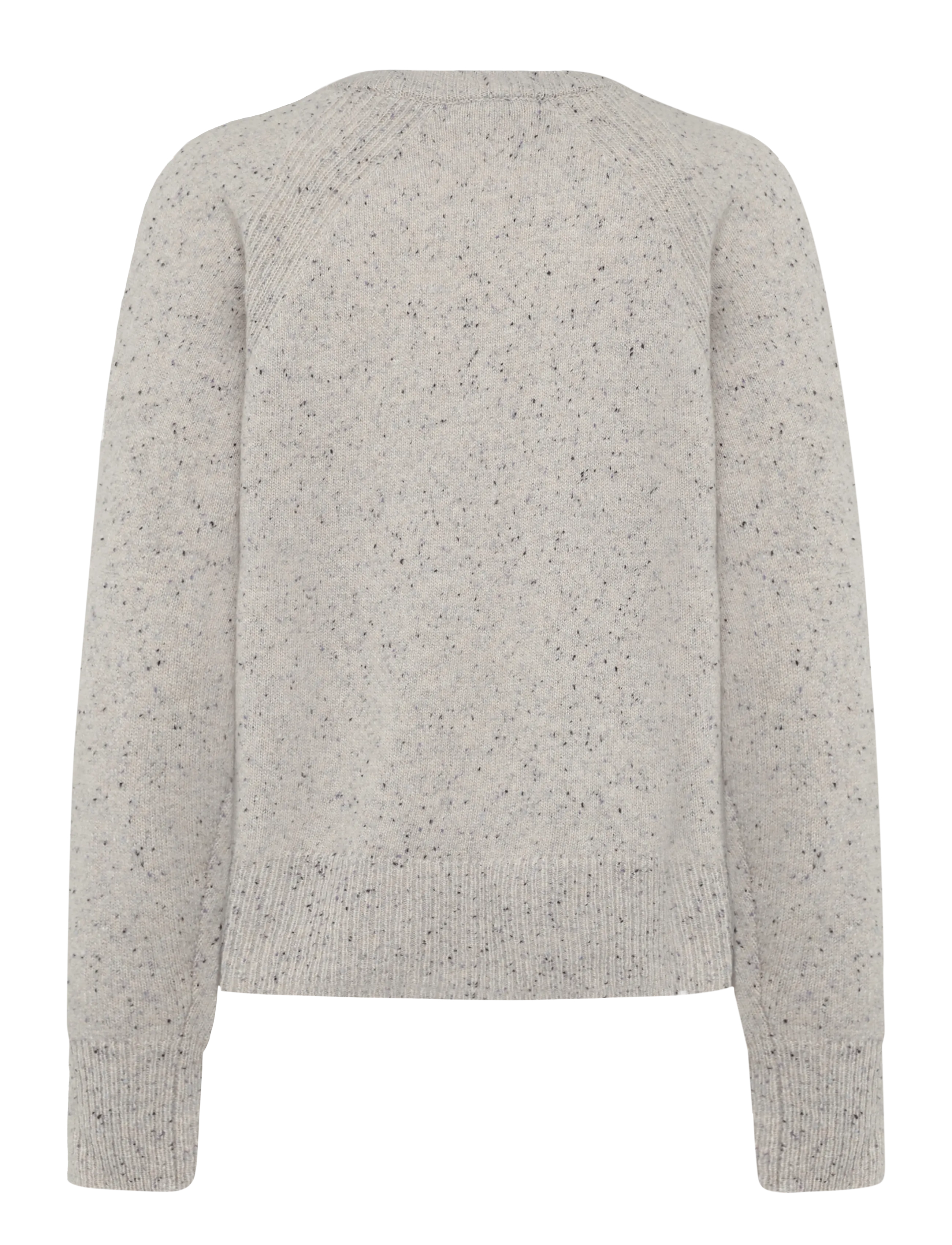 Esme Studios - ESElisa Knit - tröjor - pale blue melange - 1