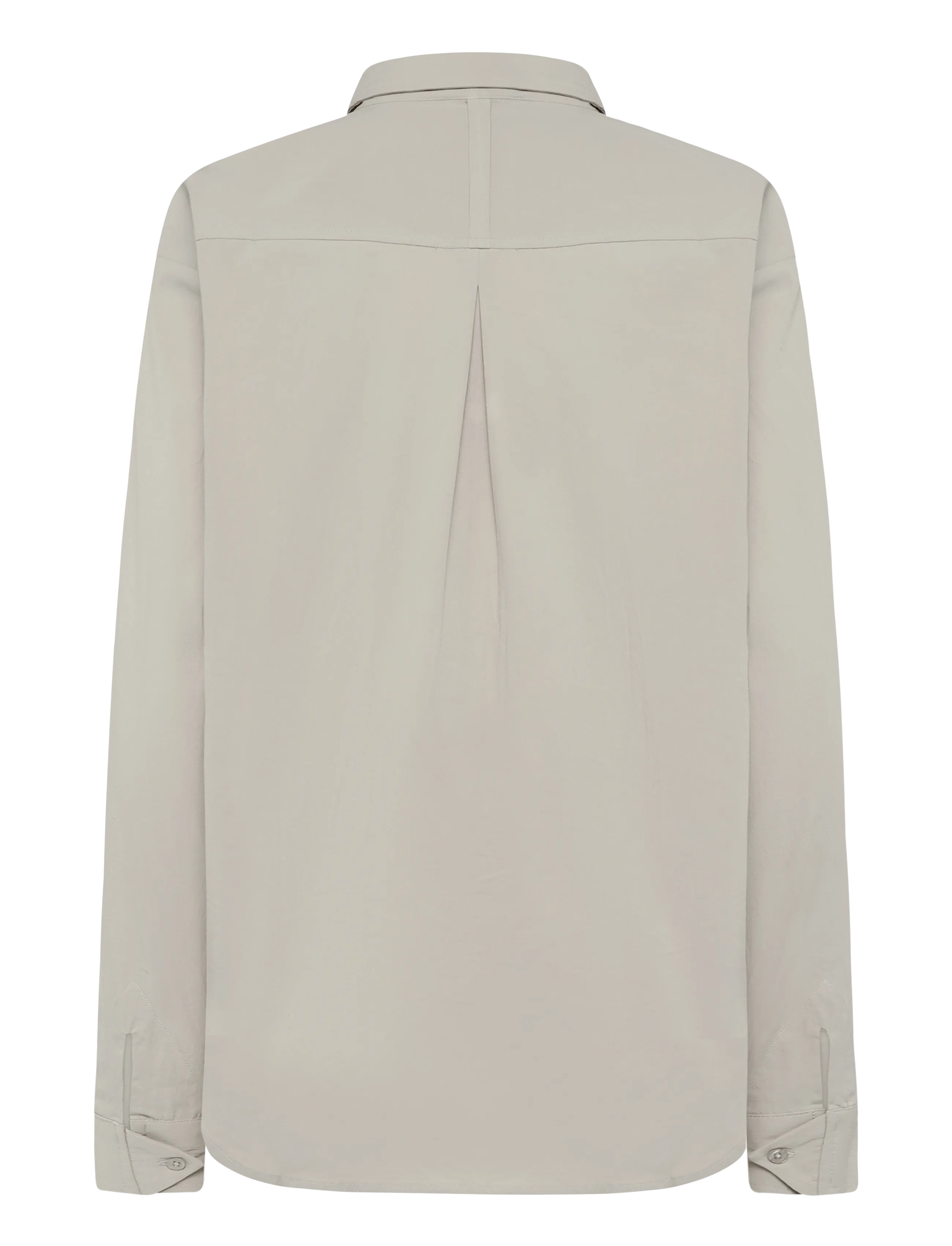 Esme Studios - ESRuby Shirt GOTS - long-sleeved shirts - chateau gray - 1