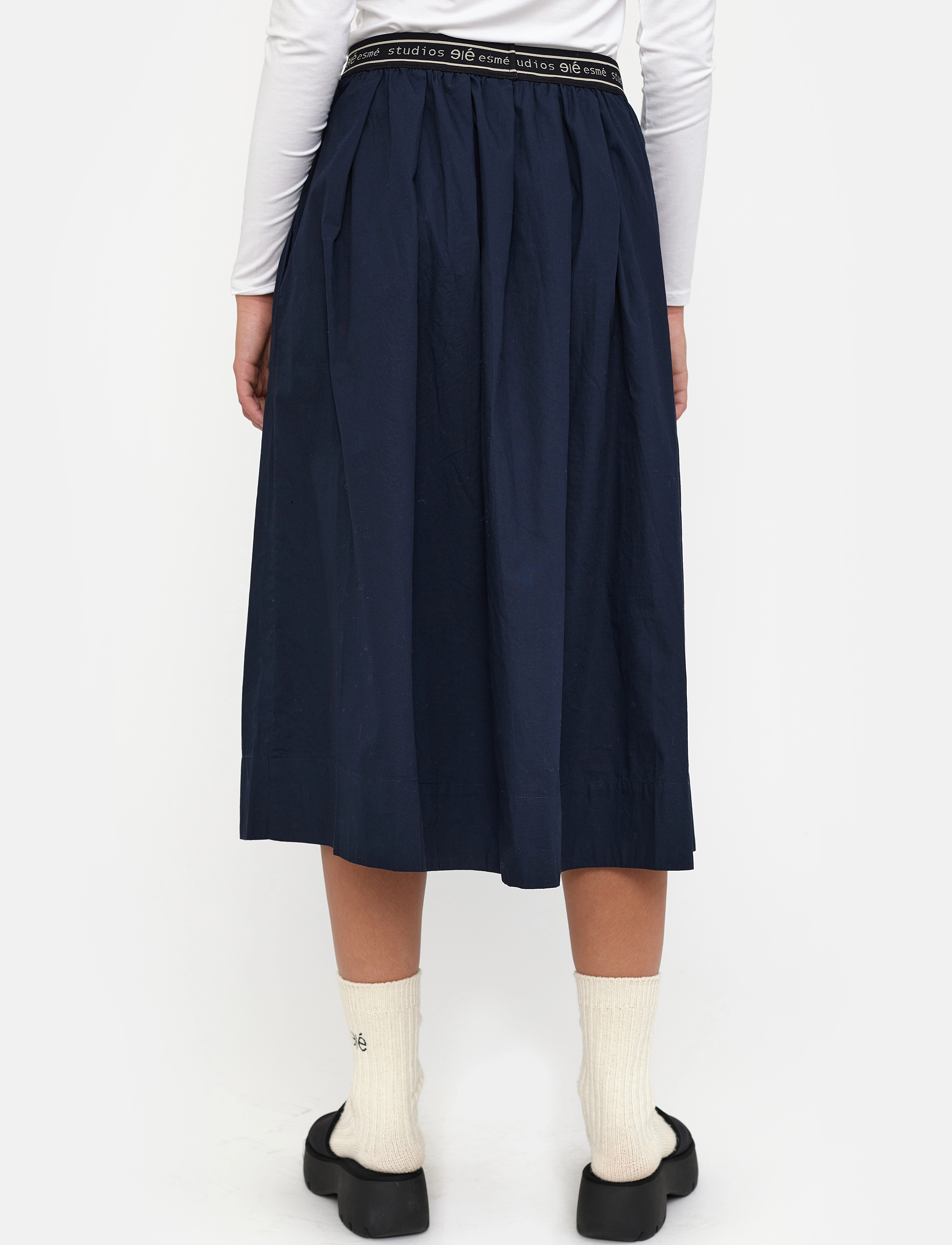 Esme Studios - ESCalla Midi Skirt - dark sapphire - 3