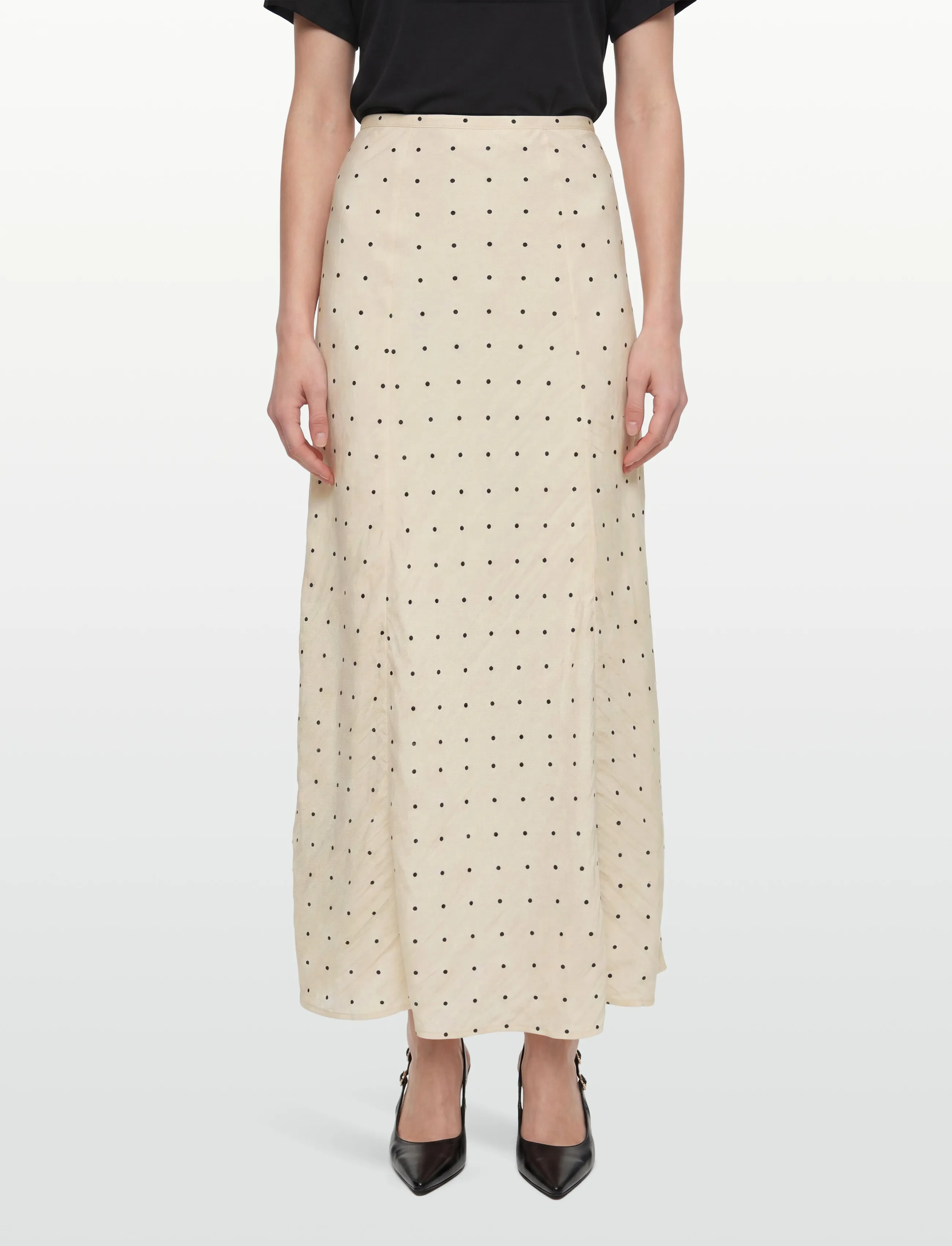 Esme Studios - ESMalia Skirt - maxikjolar - whitecap gray - 3
