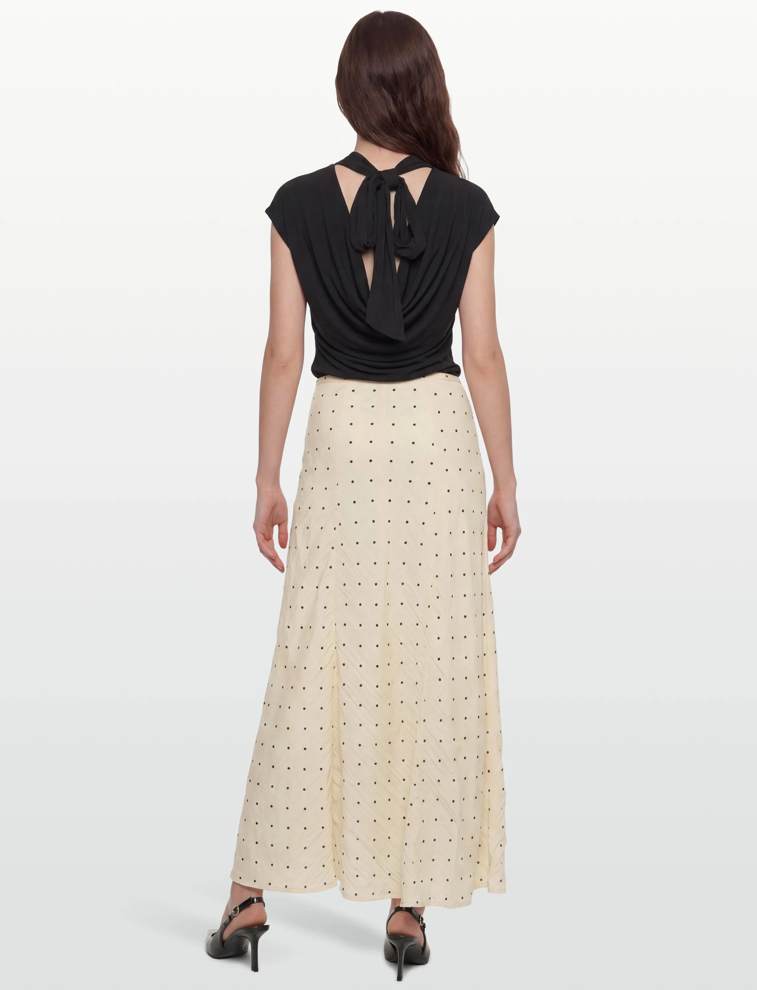 Esme Studios - ESMalia Skirt - maxikjolar - whitecap gray - 4