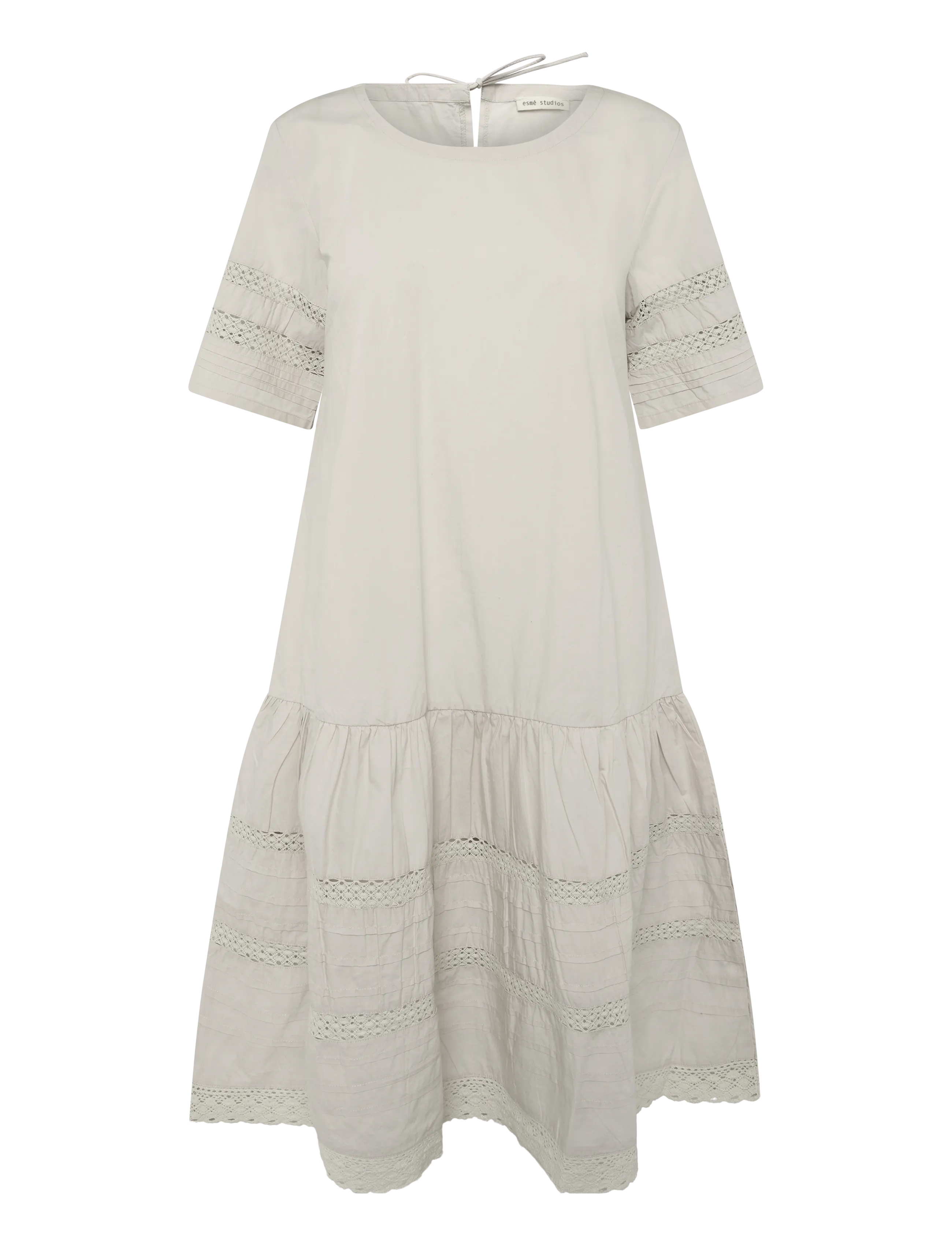 Esme Studios ESAmina Dress GOTS - Kläder - OATMEAL / beige