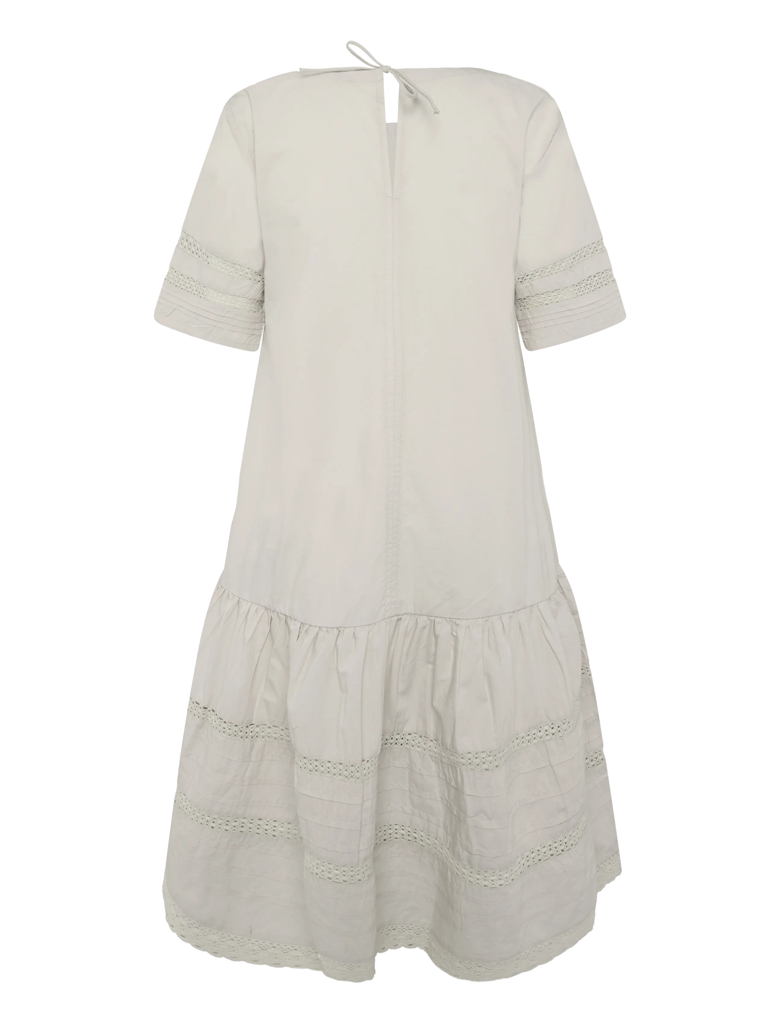 Esme Studios - ESAmina Dress GOTS - sommarklänningar - oatmeal - 1