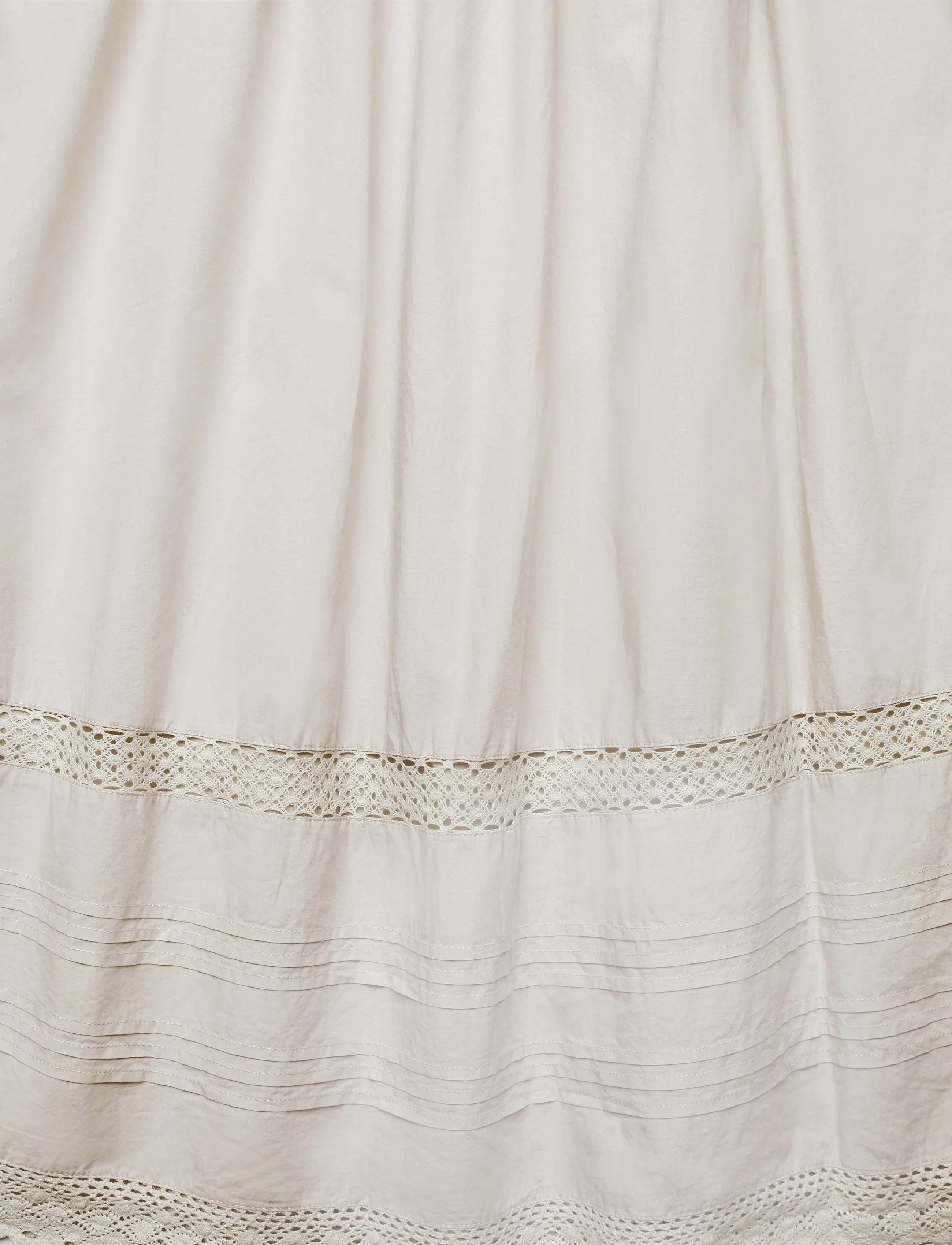 Esme Studios - ESAmina Skirt GOTS - midi skirts - oatmeal - 2