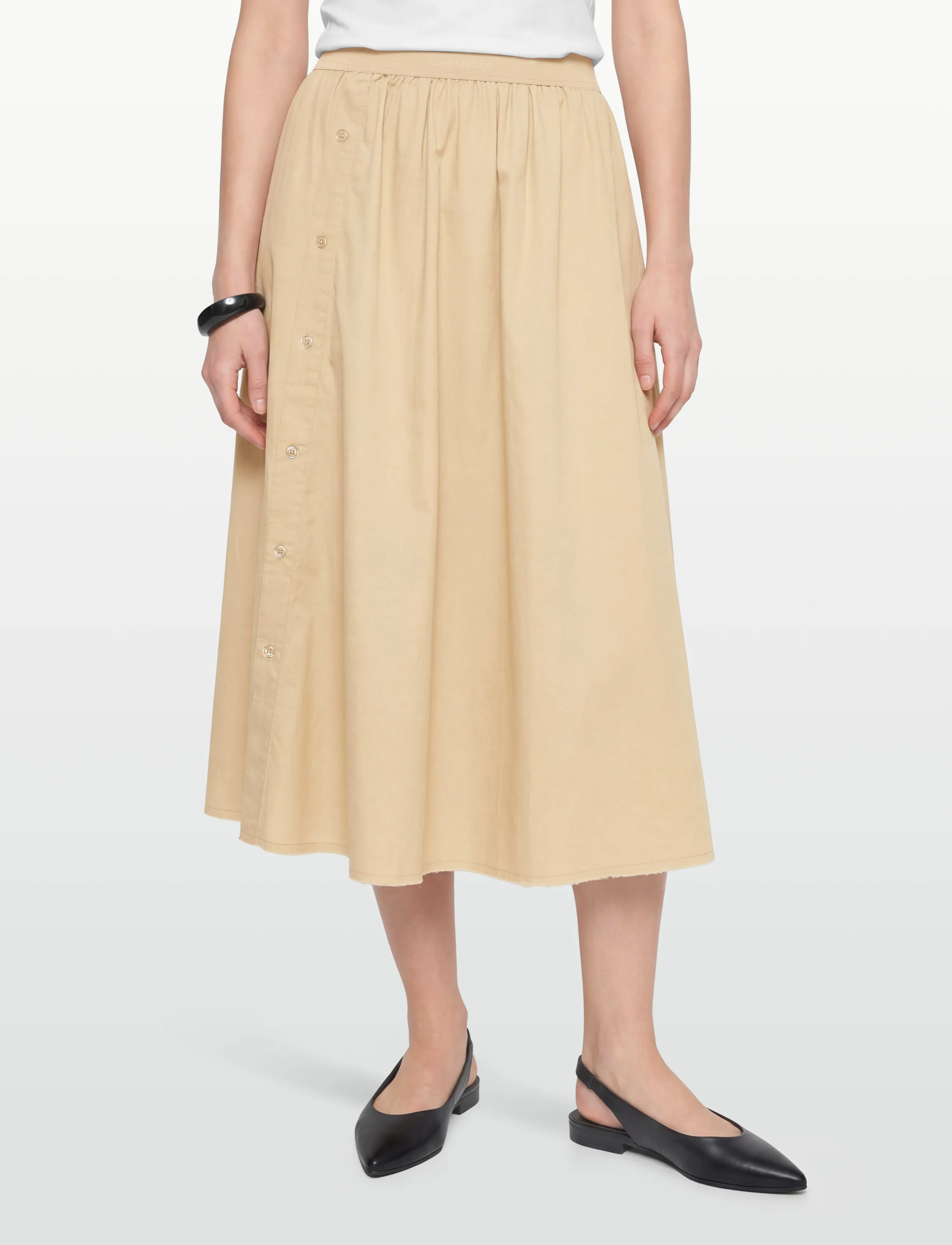Esme Studios - ESBilly Midi Skirt - midi röcke - safari - 3