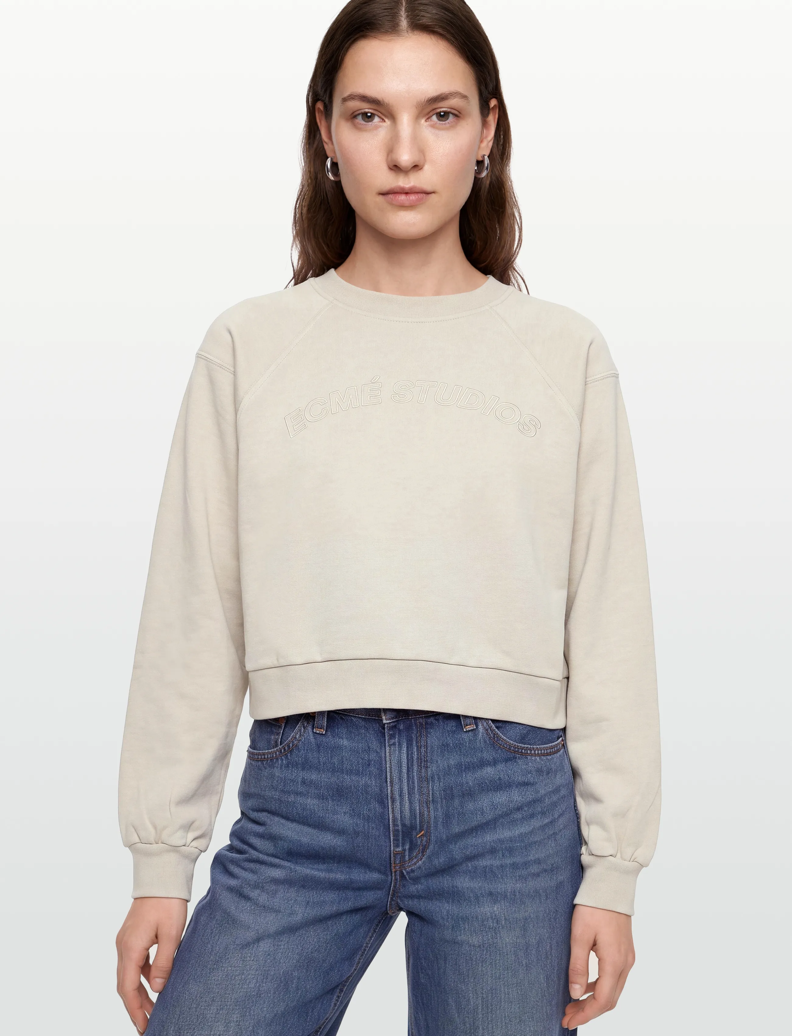 Esme Studios - ESLay Sweat - hættetrøjer - sand - 3