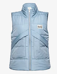 Esme Studios - ESAimie Quilt Vest - puffer vests - ashley blue - 0