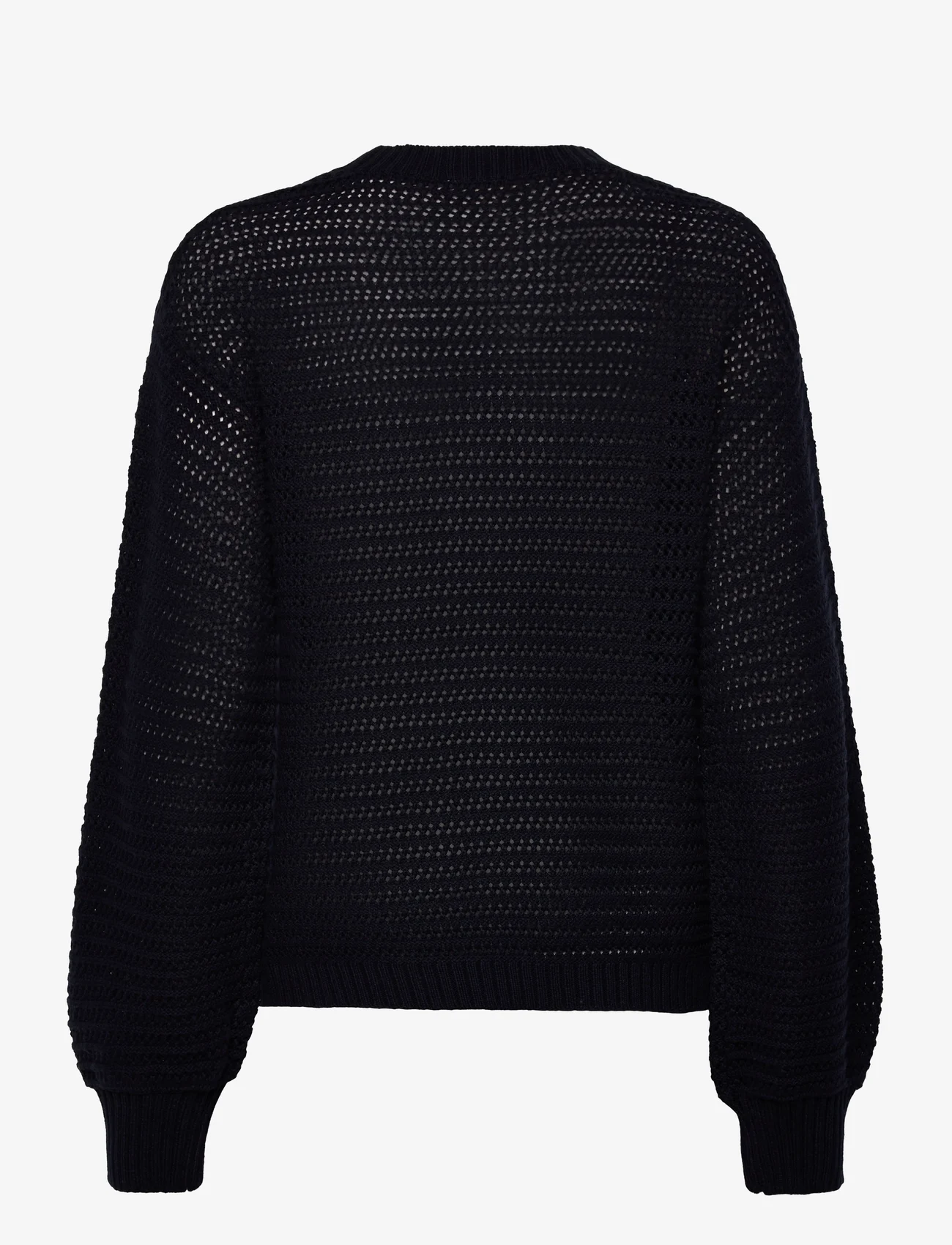 Esme Studios - ESMagda O-neck Knit - džemperi - dark sapphire - 1