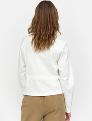 Esme Studios - ESGrace LS Blouse - long-sleeved blouses - snow white - 2