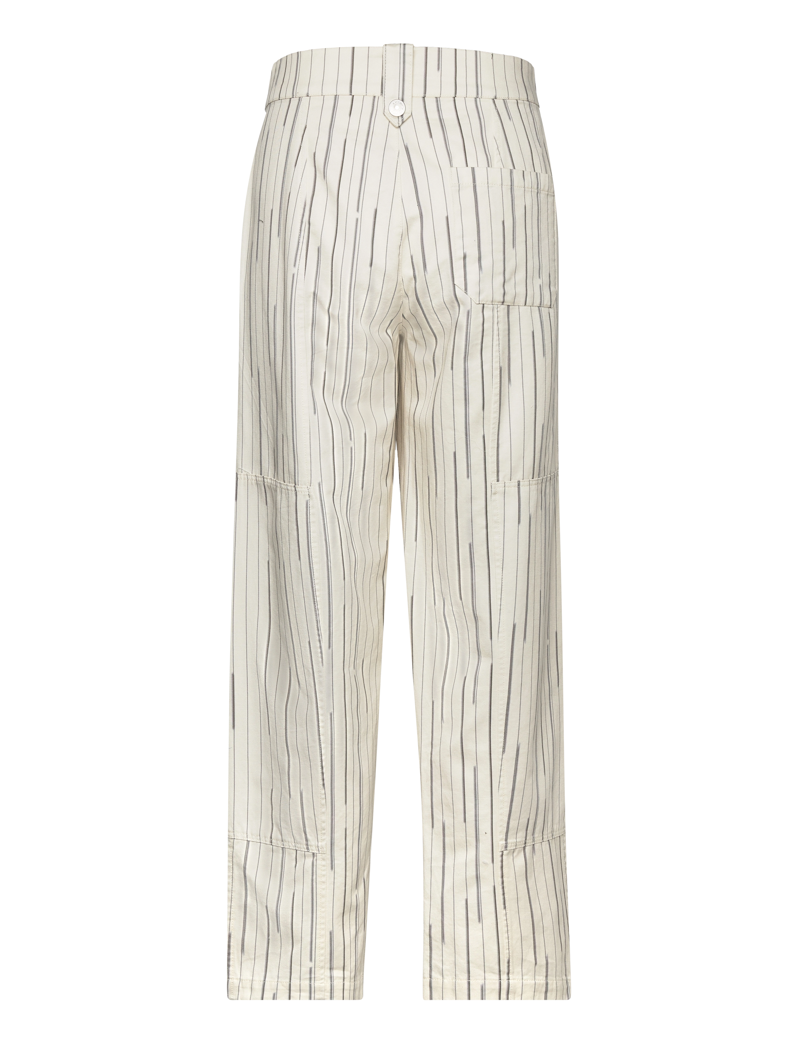 Esme Studios - ESFrankie Pants - raka byxor - buttercream stripes - 2