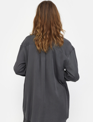 Esme Studios - ESLeonora LS Shirt - long-sleeved shirts - magnet - 3