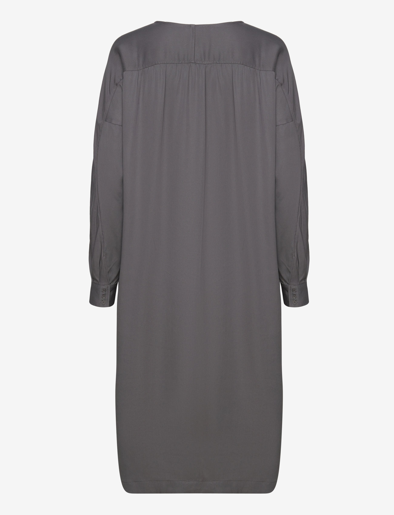 Esme Studios - ESBianca LS Dress - midi-kleider - magnet - 2