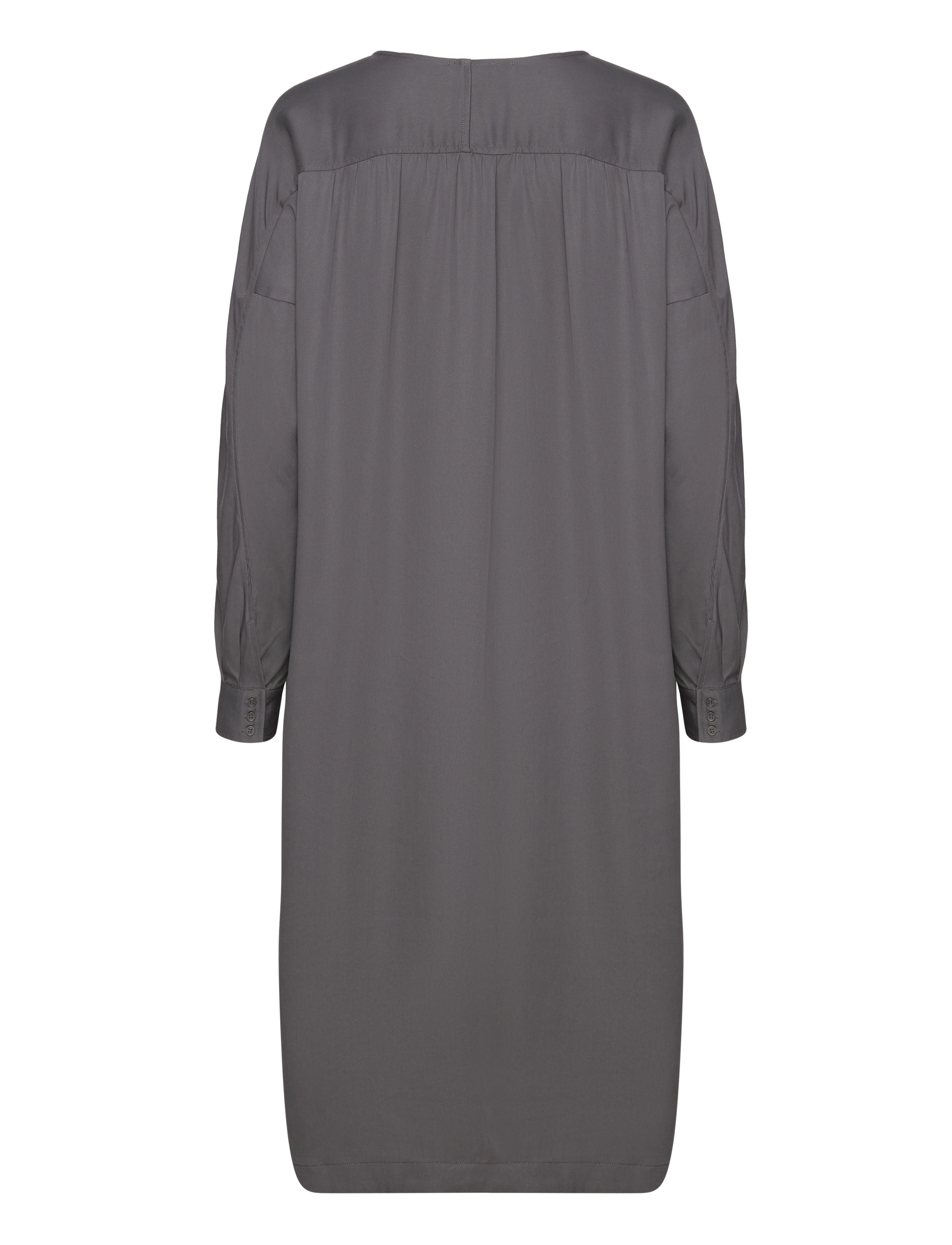 Esme Studios - ESBianca LS Dress - midi-kleider - magnet - 2