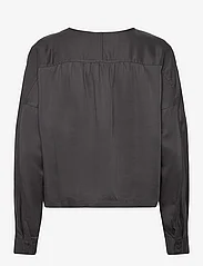 Esme Studios - ESBianca LS Blouse - long-sleeved blouses - magnet - 1