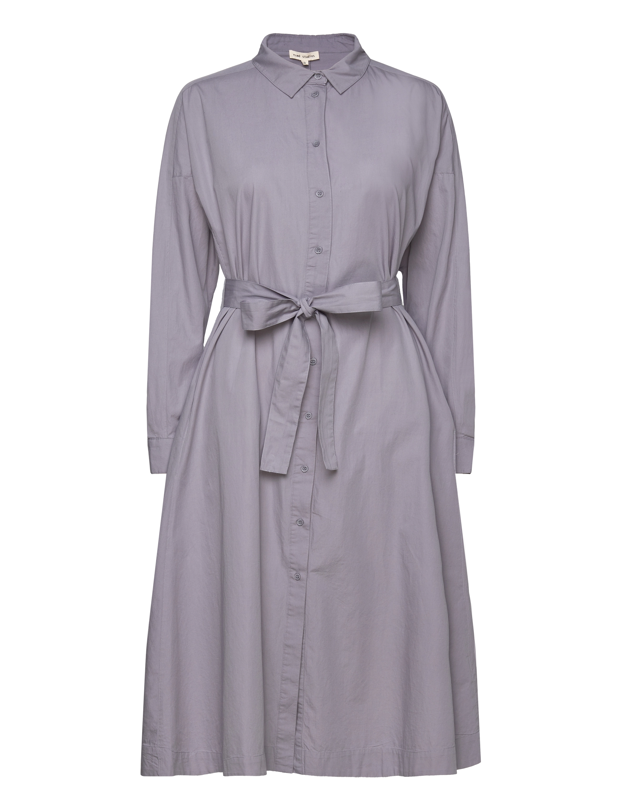Esme Studios ESEllinor LS Midi Shirt Dress - Kjoler - TRADEWINDS / blue