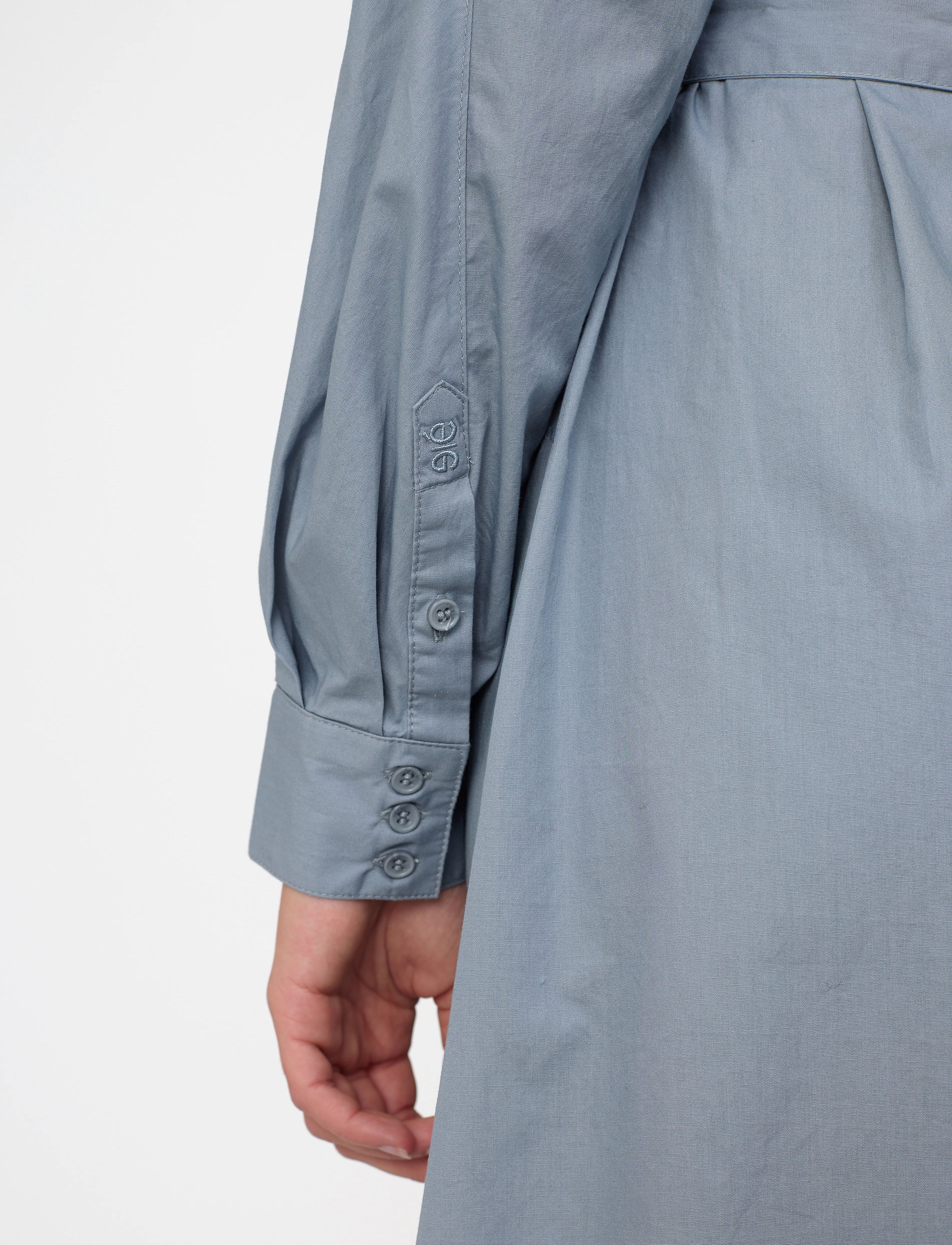 Esme Studios - ESEllinor LS Midi Shirt Dress - midi-kleider - tradewinds - 4
