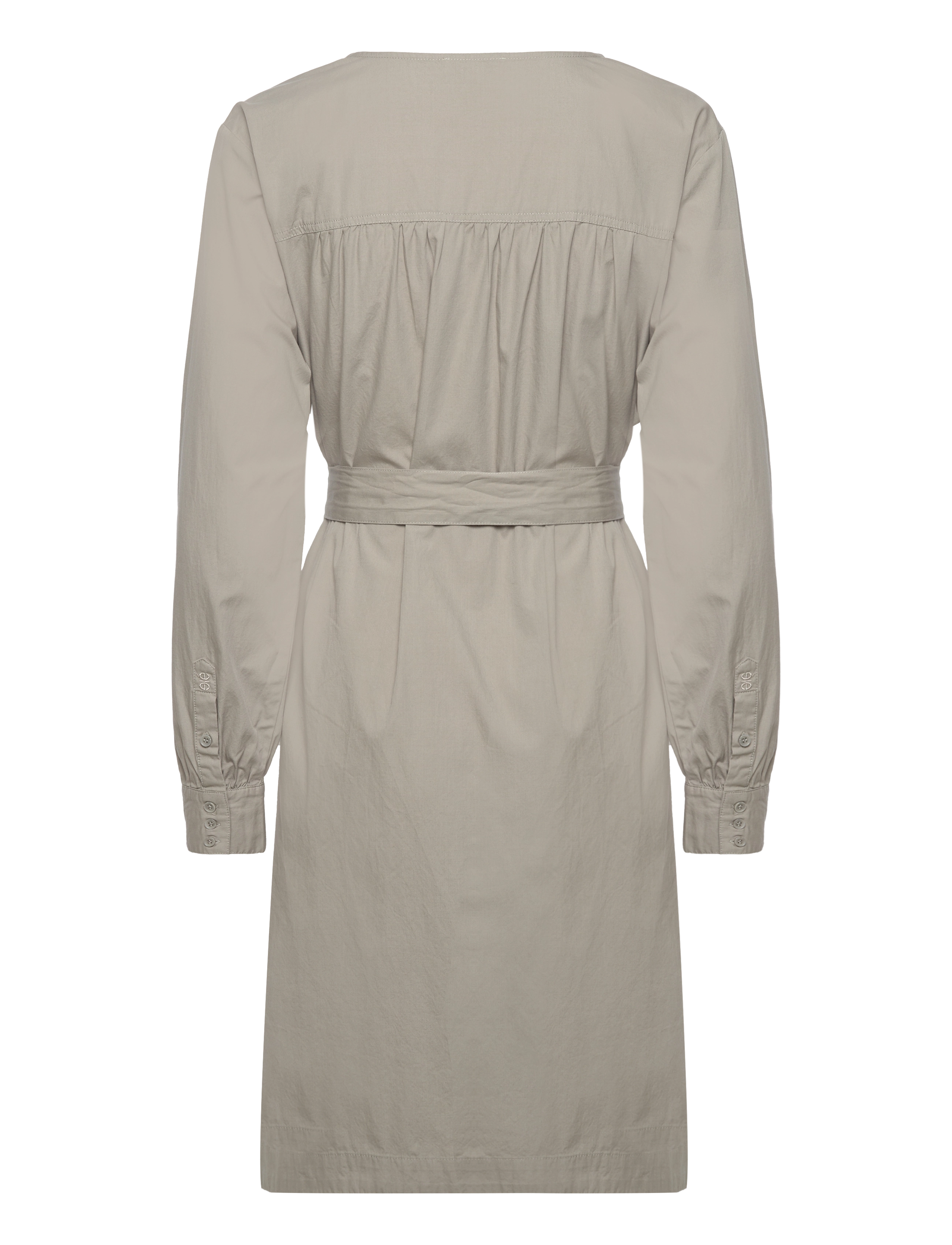 Esme Studios - ESEllinor LS Dress - skjortekjoler - shadow - 2