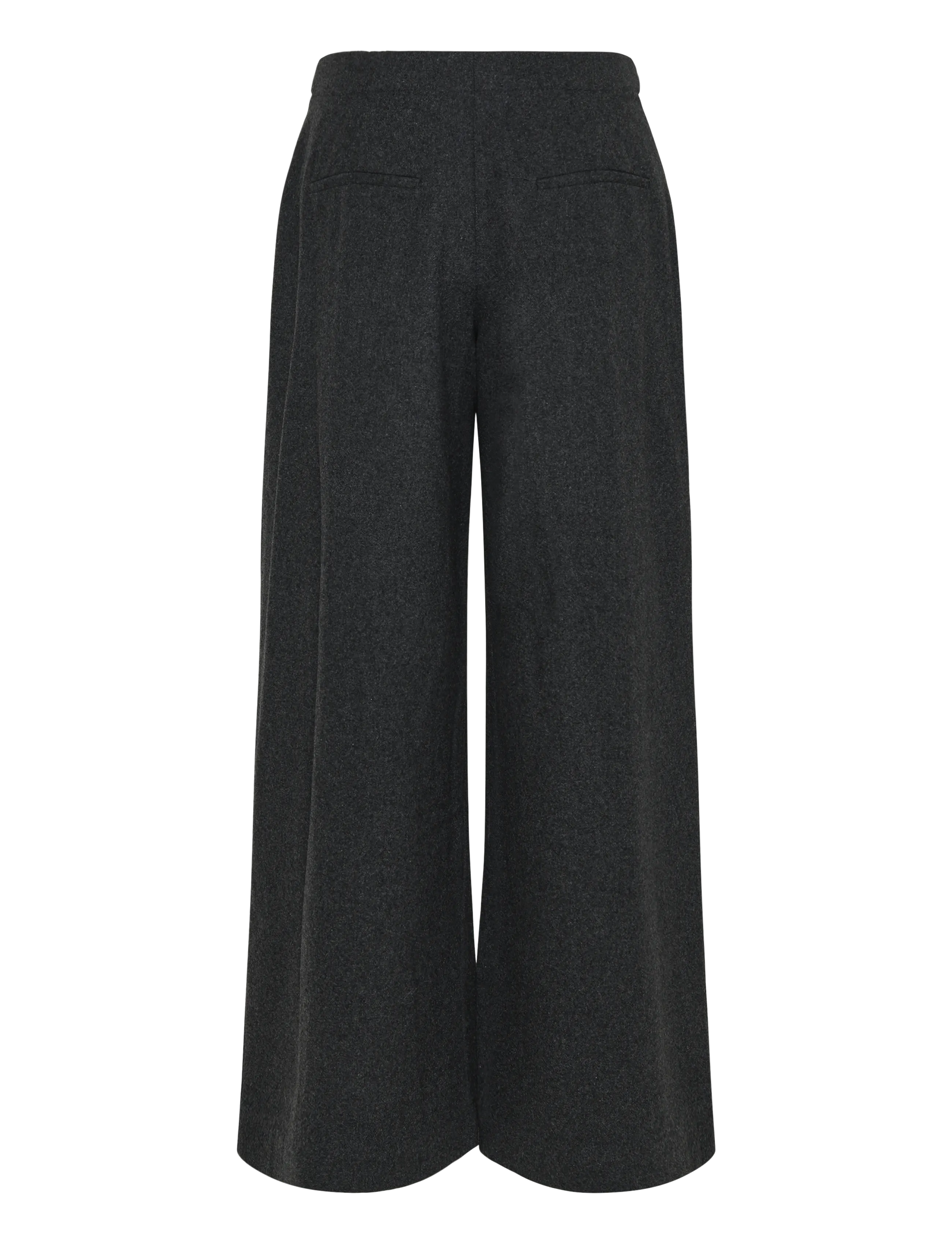 Esme Studios - ESBez Wool Pants GRS - festkläder till outletpriser - gray melange - 1