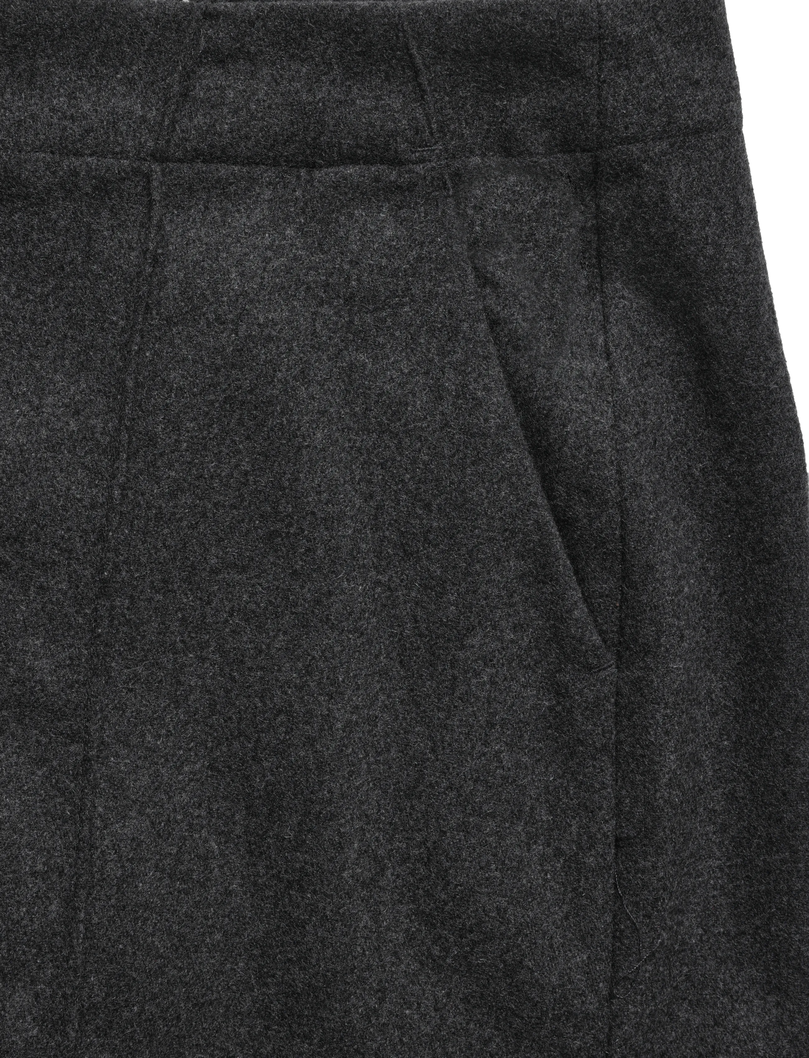 Esme Studios - ESBez Wool Pants GRS - festkläder till outletpriser - gray melange - 2