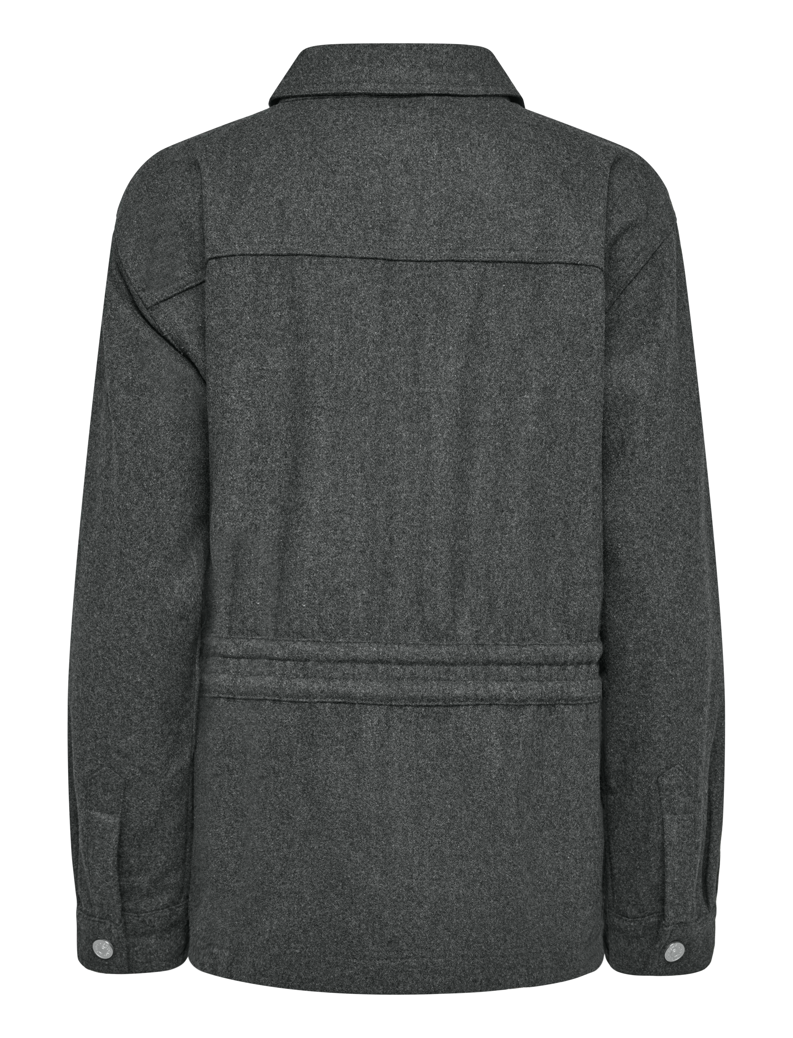 Esme Studios - ESBez Wool Jacket GRS - gray melange - 1