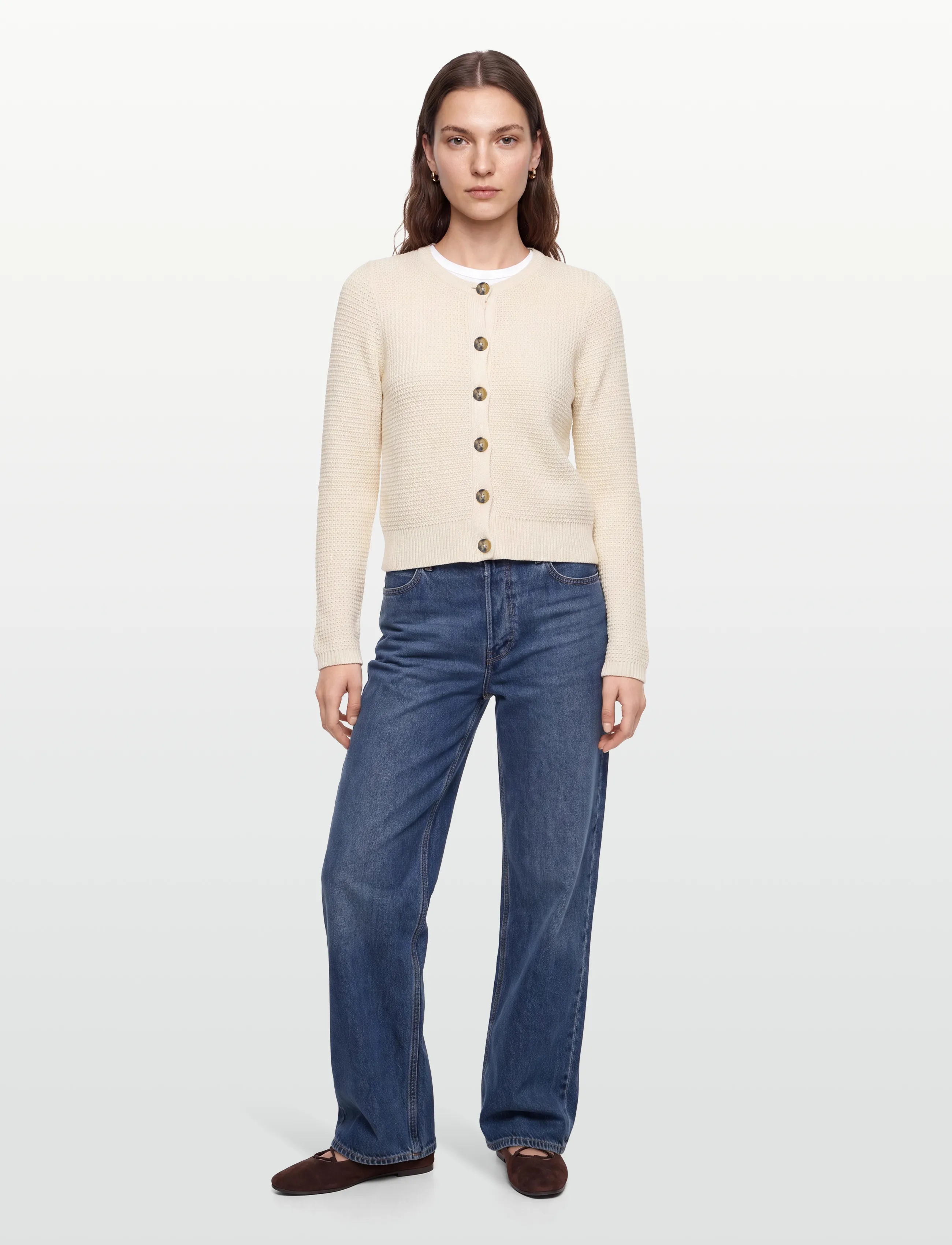 Esme Studios - ESCilla Knit Cardigan - cardigans - pristine - 0